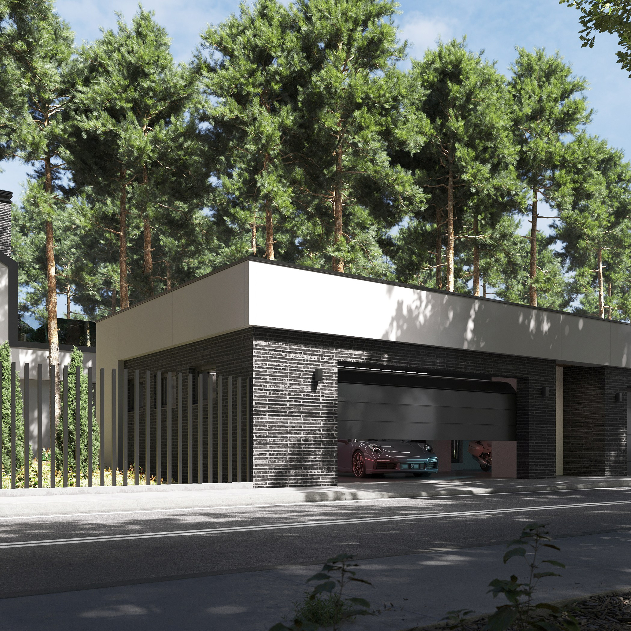 Дом в сосновом бору