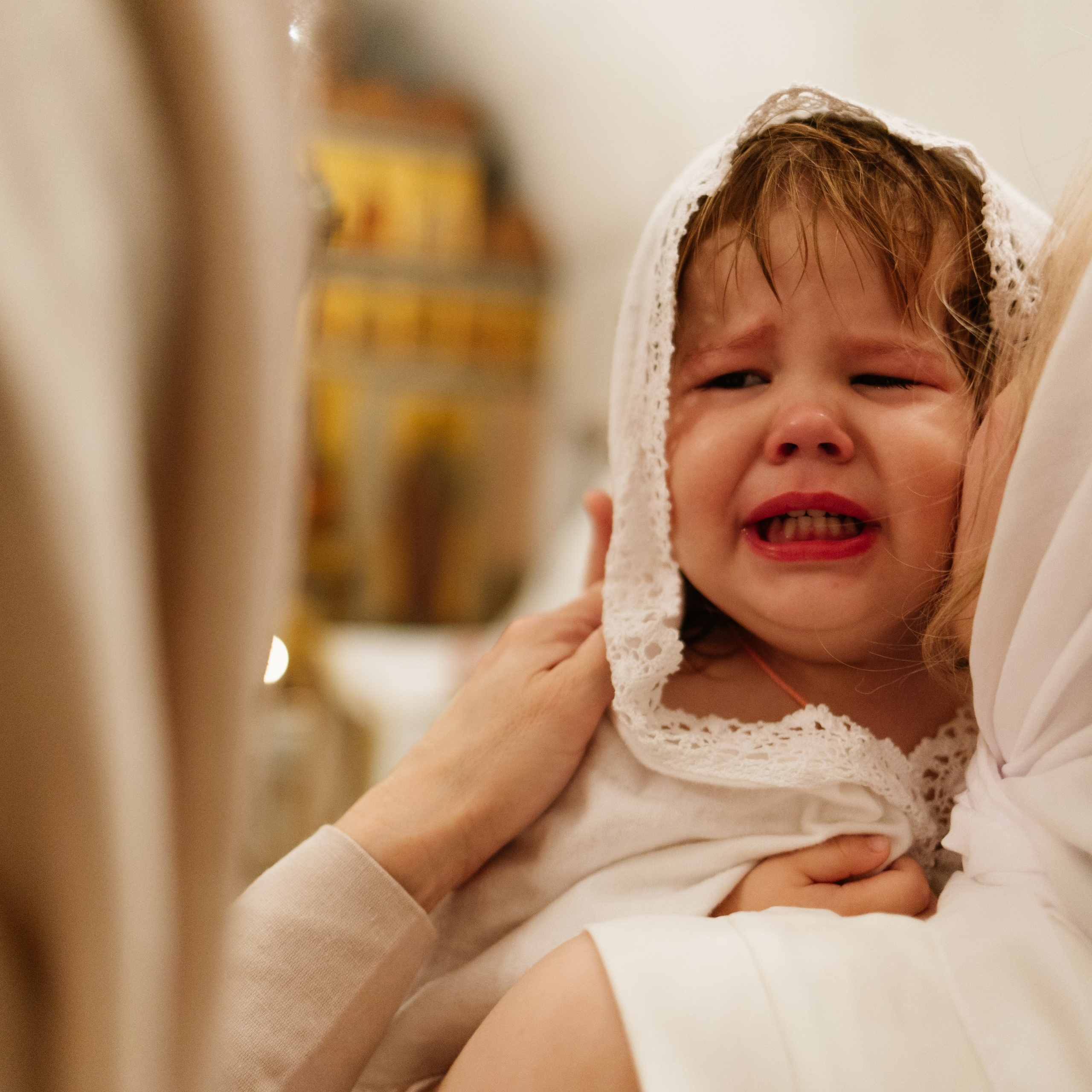 Крещение девочек