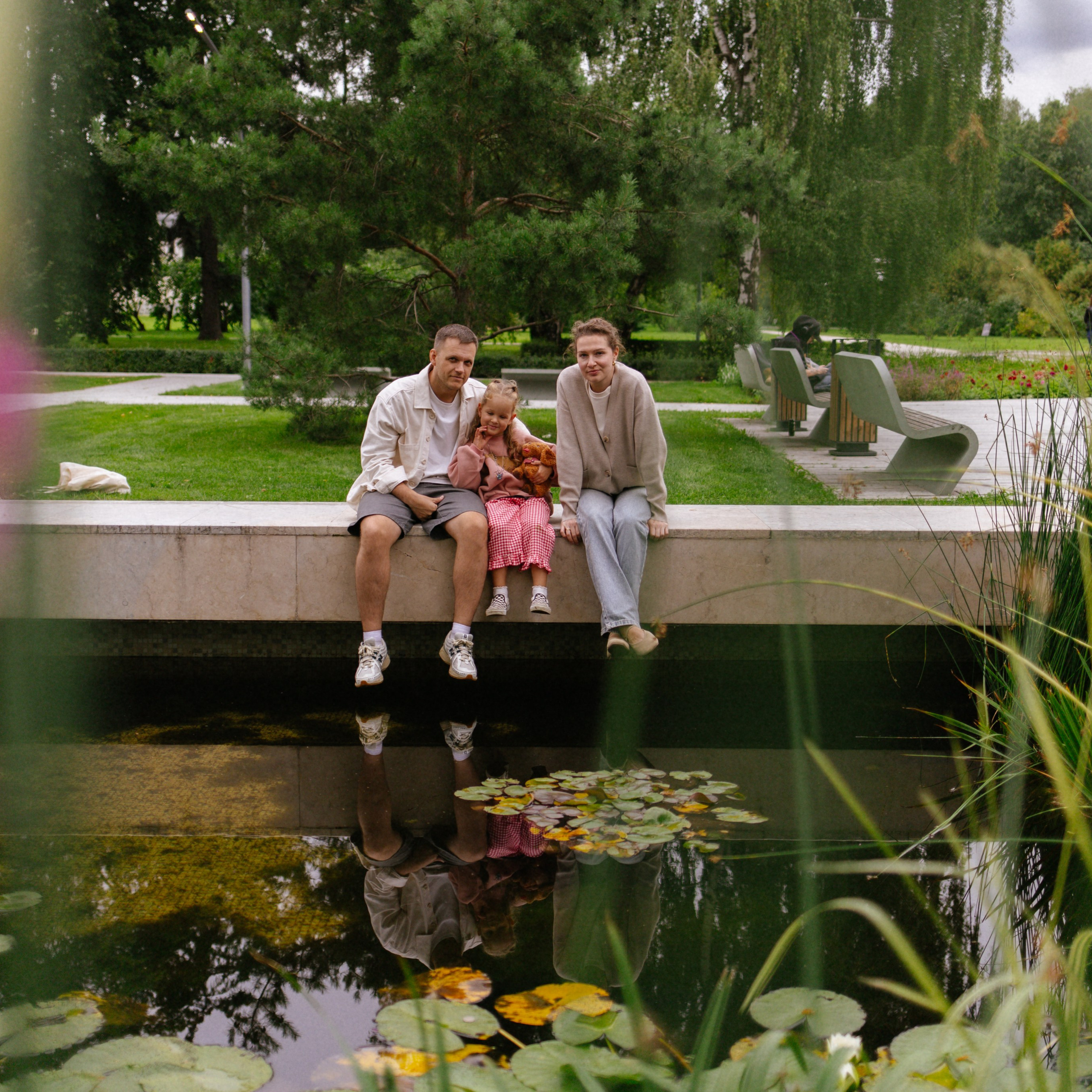 День рождения Василисы (дом, парк)