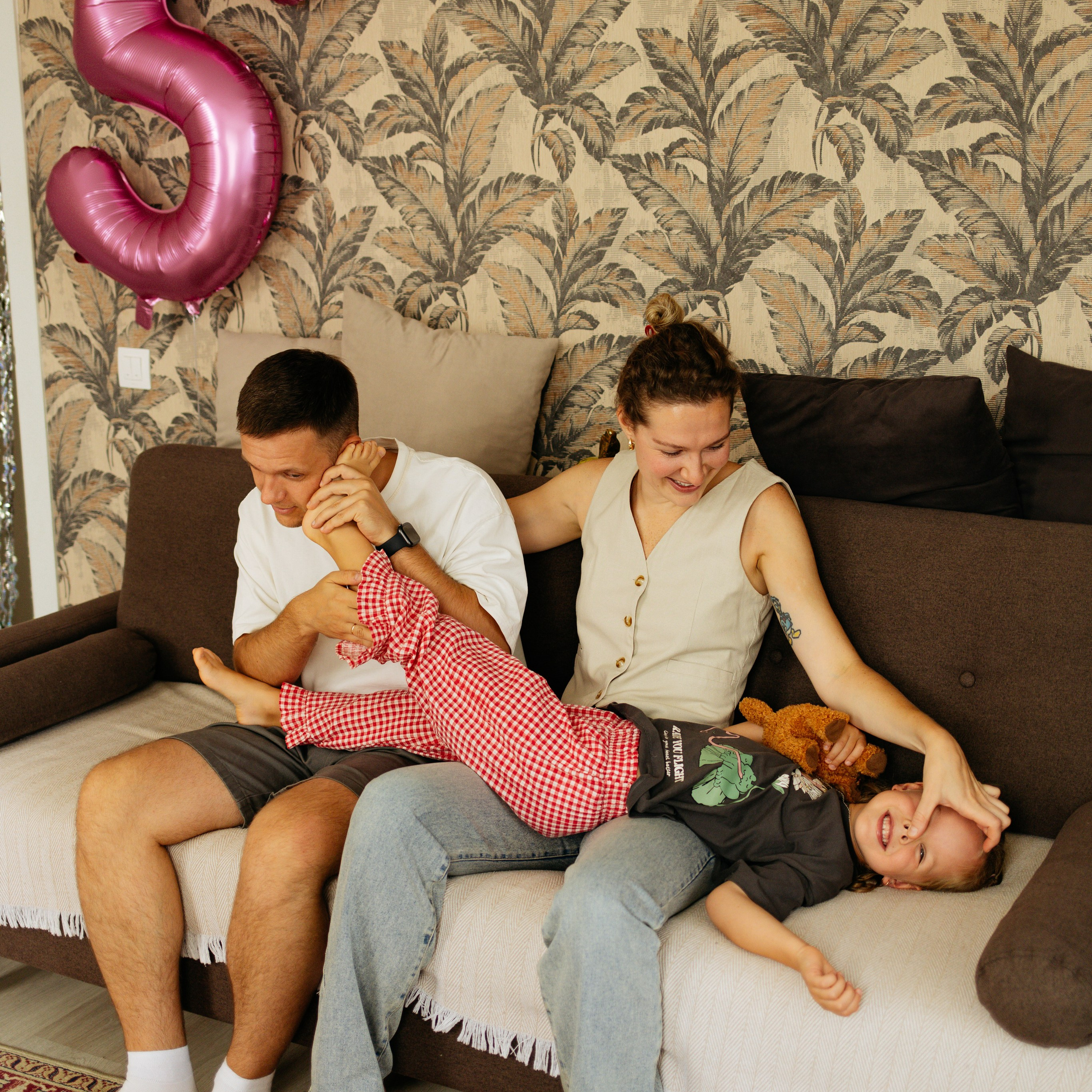 День рождения Василисы (дом, парк)