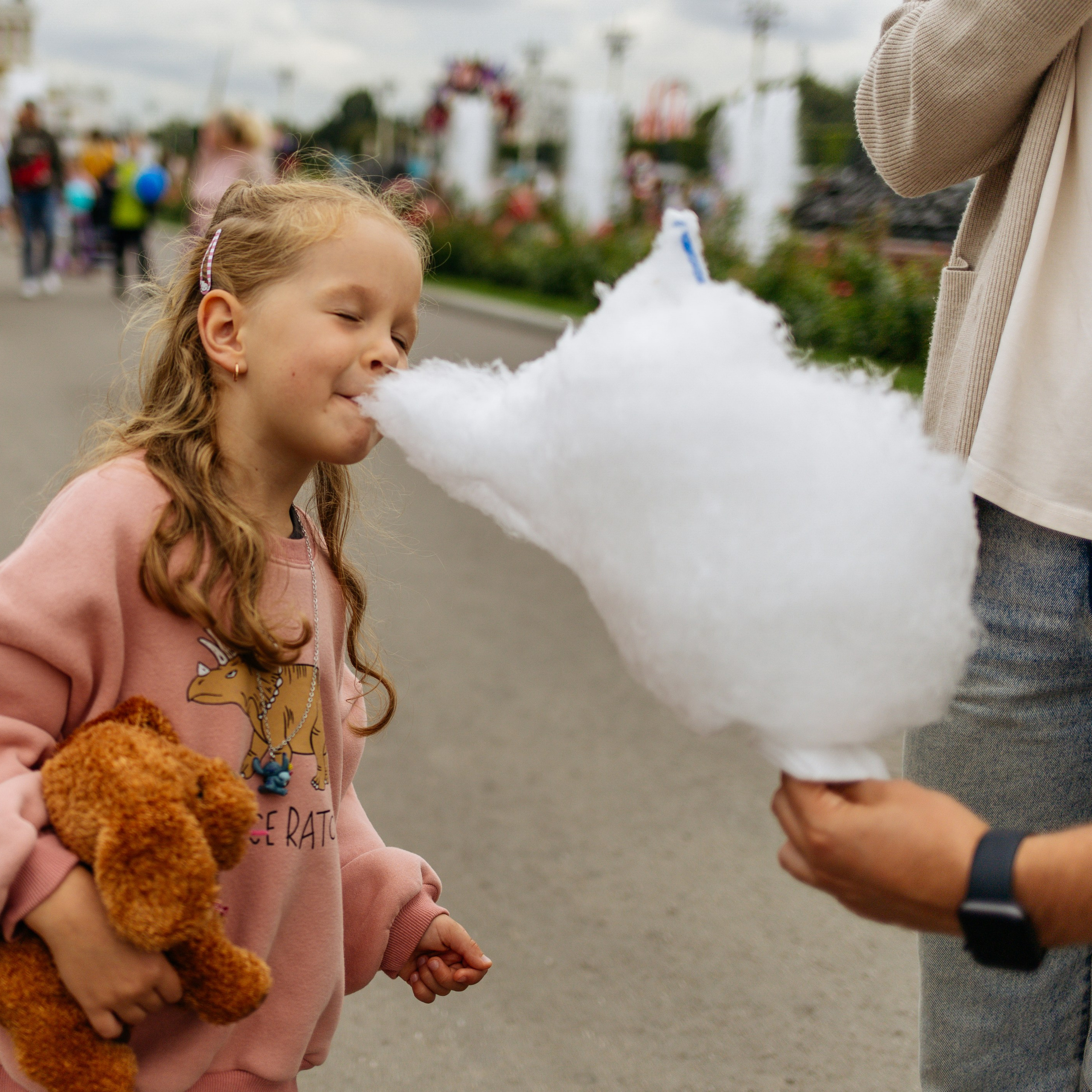 День рождения Василисы (дом, парк)