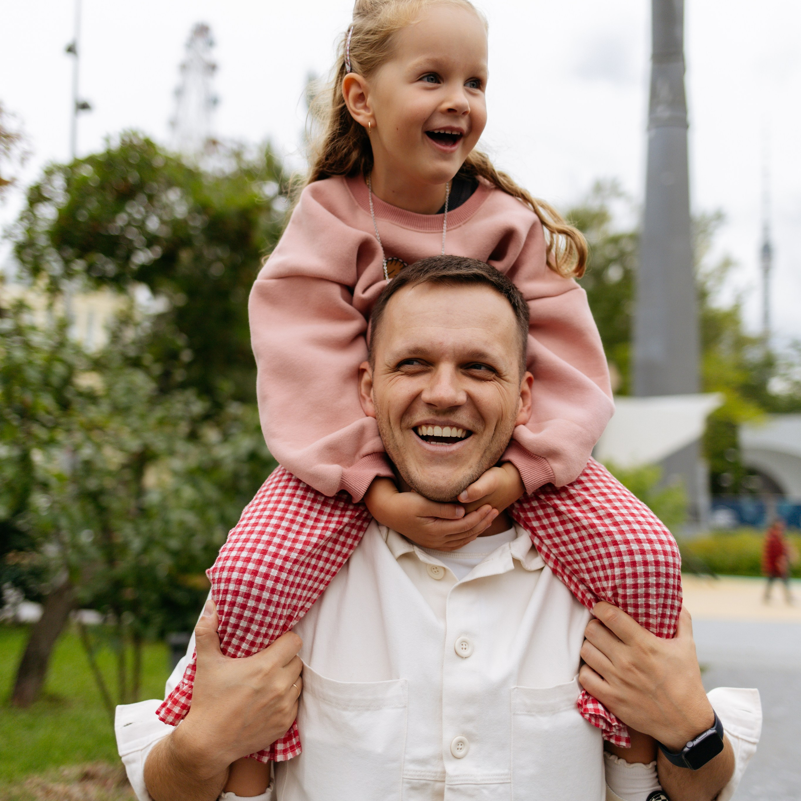 День рождения Василисы (дом, парк)