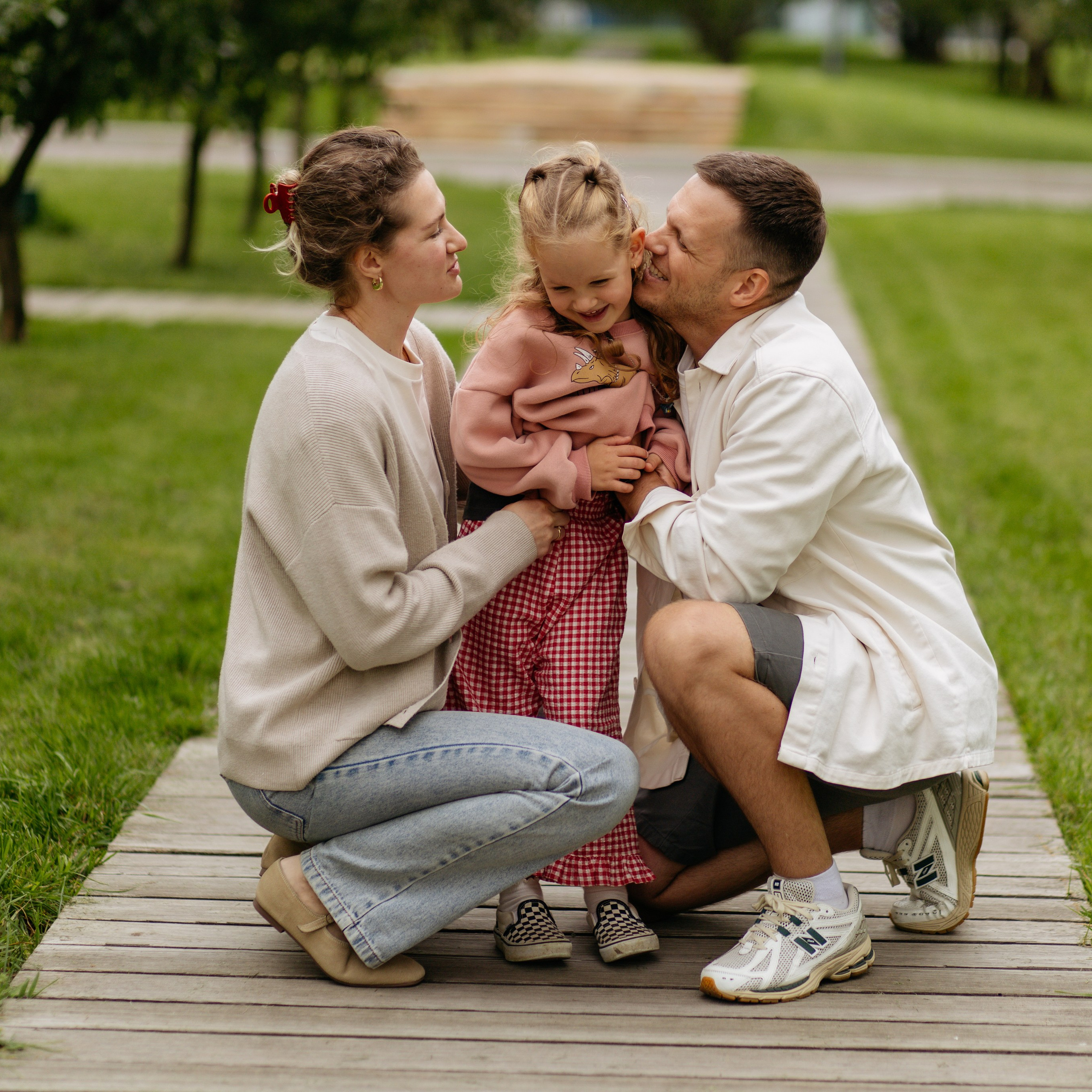 День рождения Василисы (дом, парк)