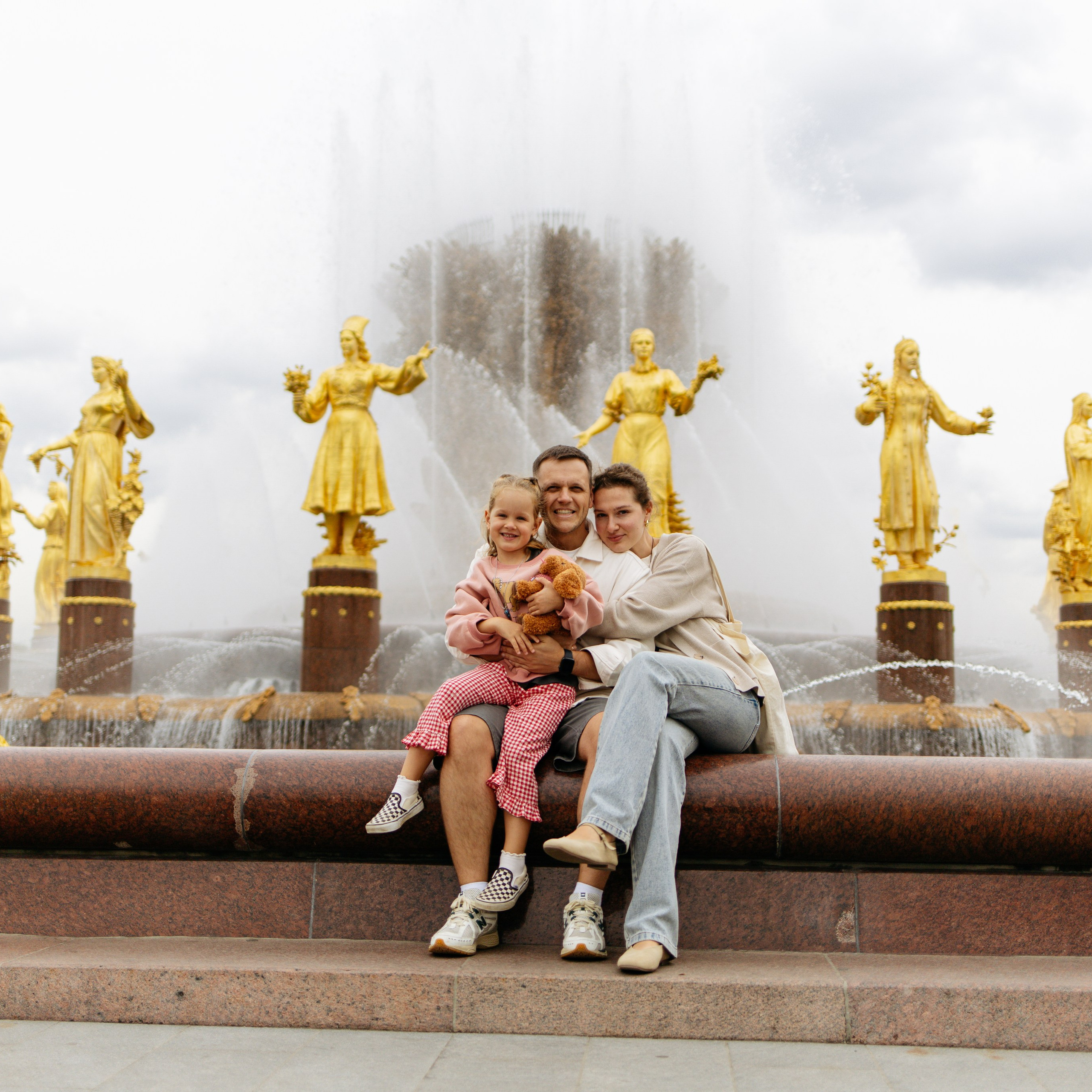 День рождения Василисы (дом, парк)