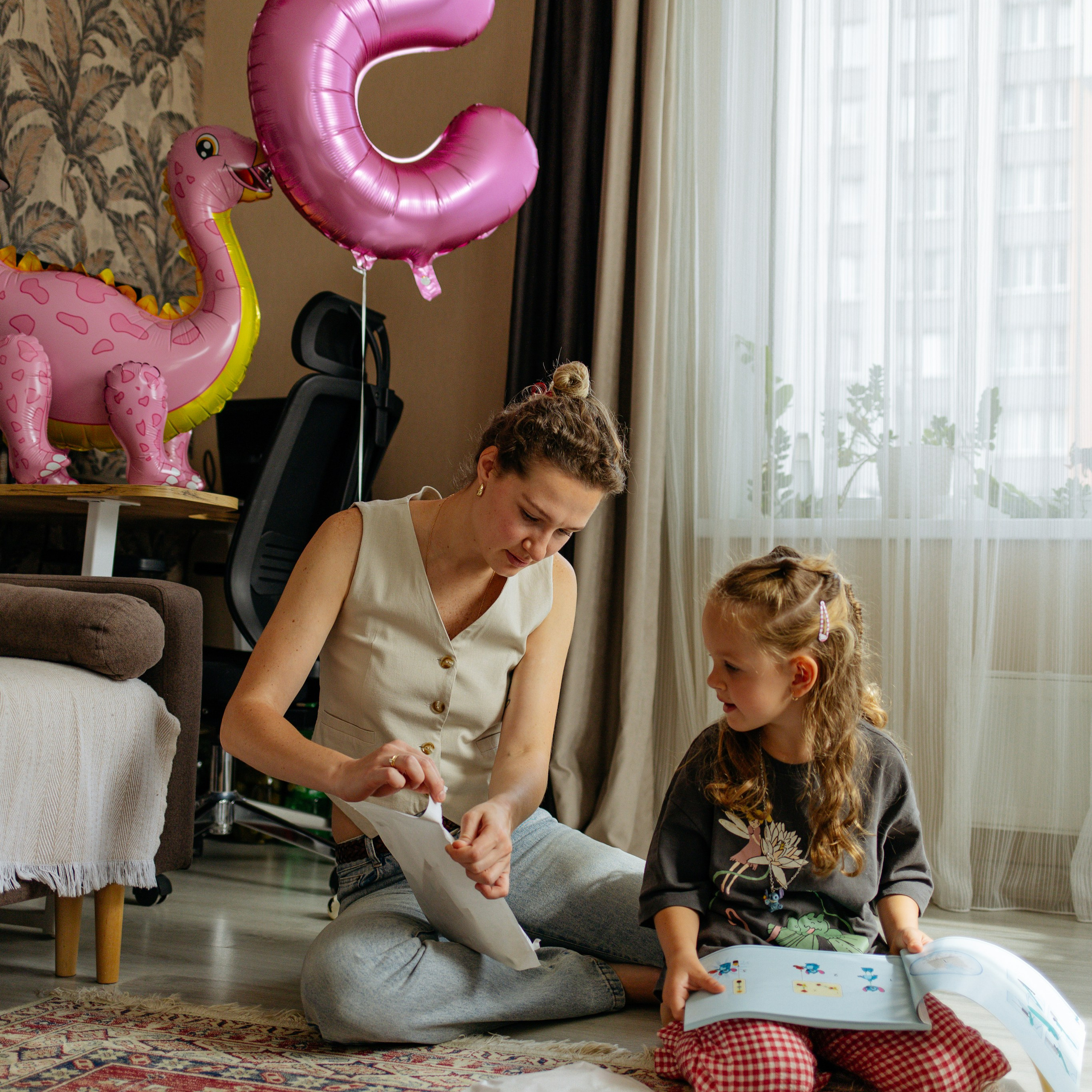 День рождения Василисы (дом, парк)