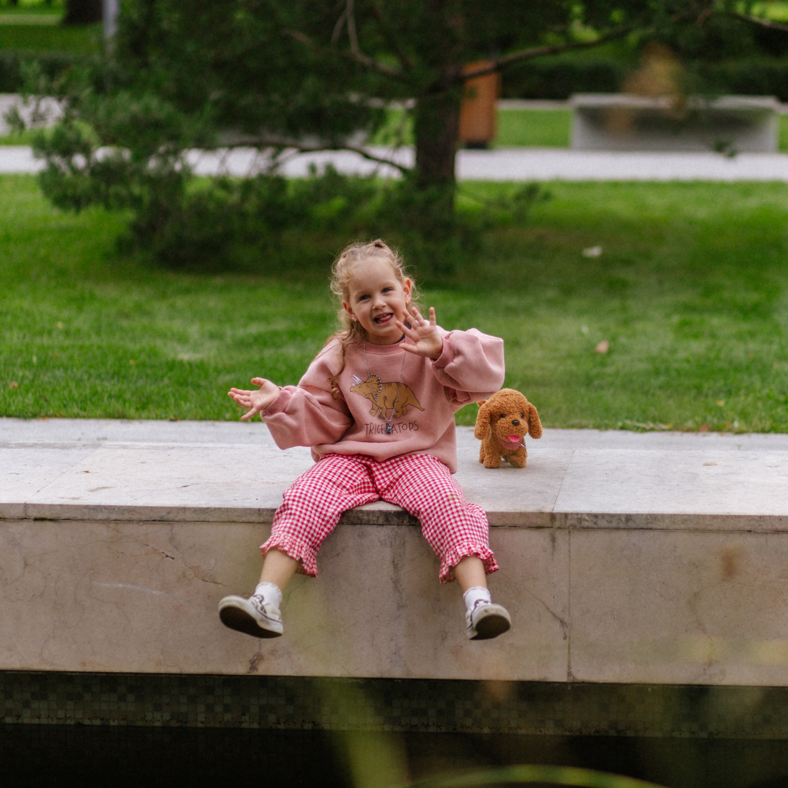 День рождения Василисы (дом, парк)