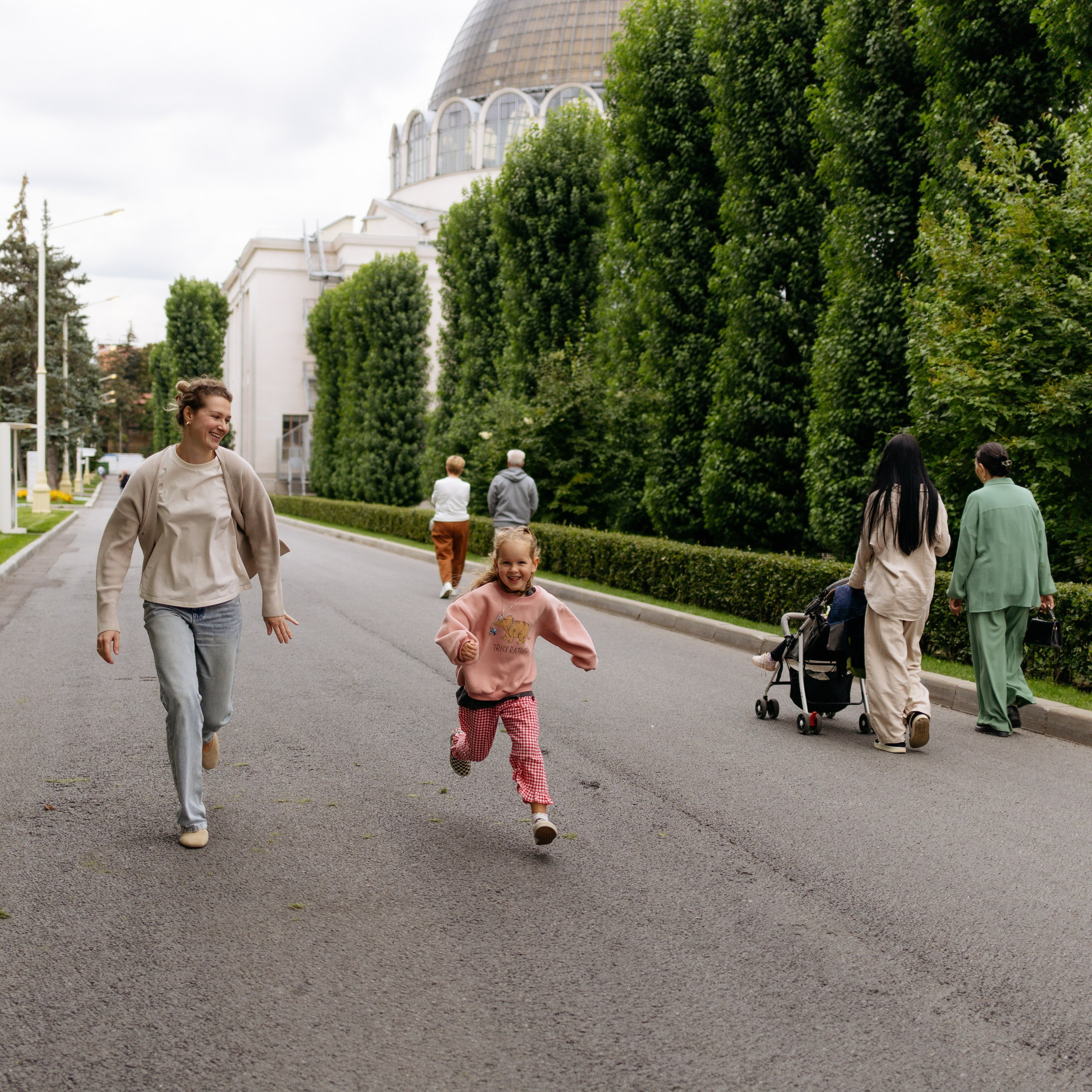 День рождения Василисы (дом, парк)