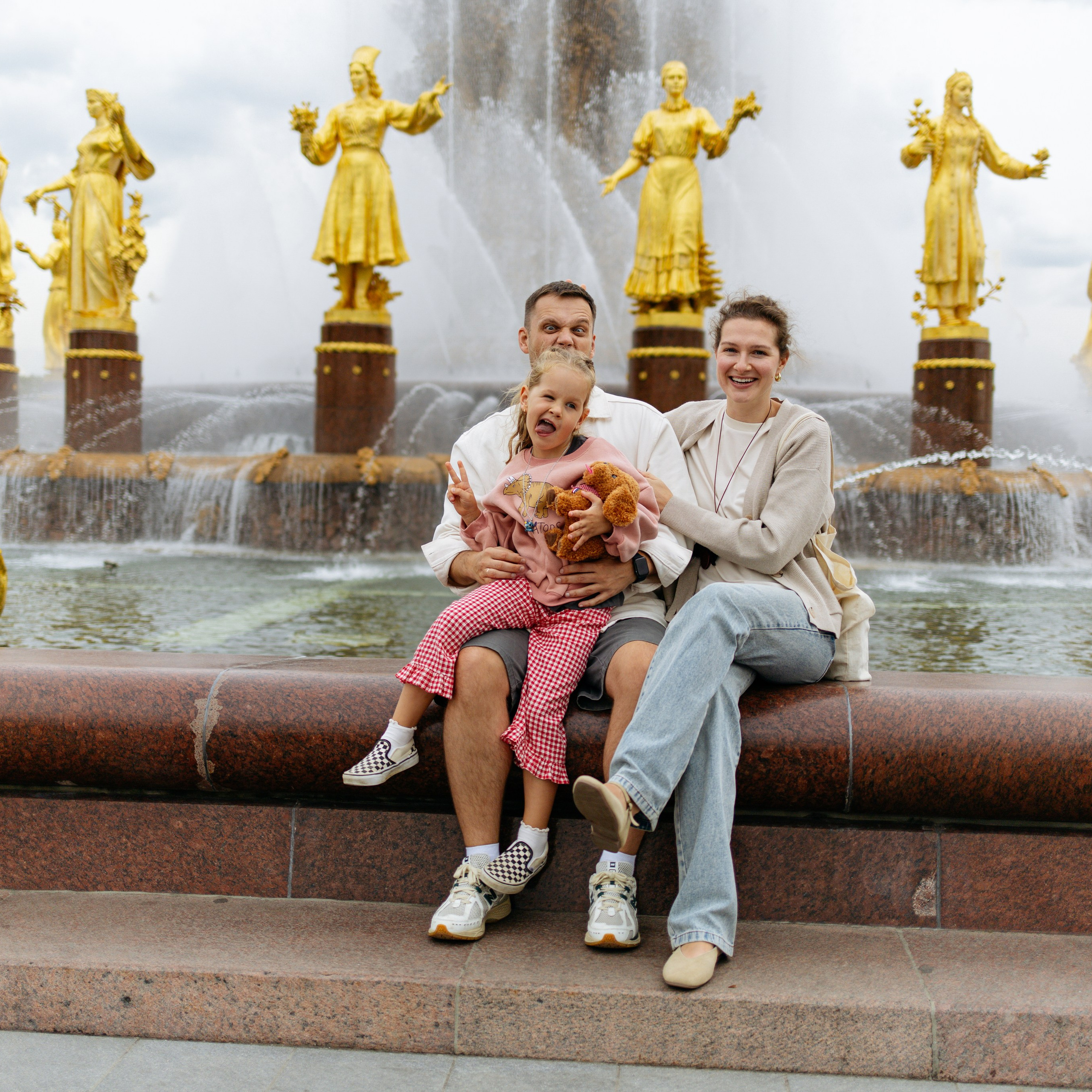 День рождения Василисы (дом, парк)