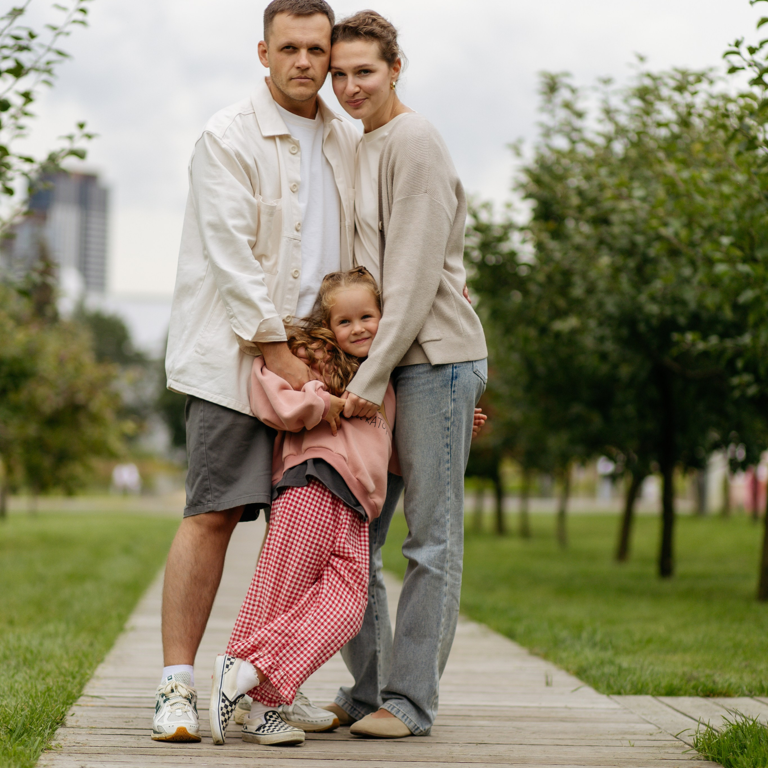День рождения Василисы (дом, парк)