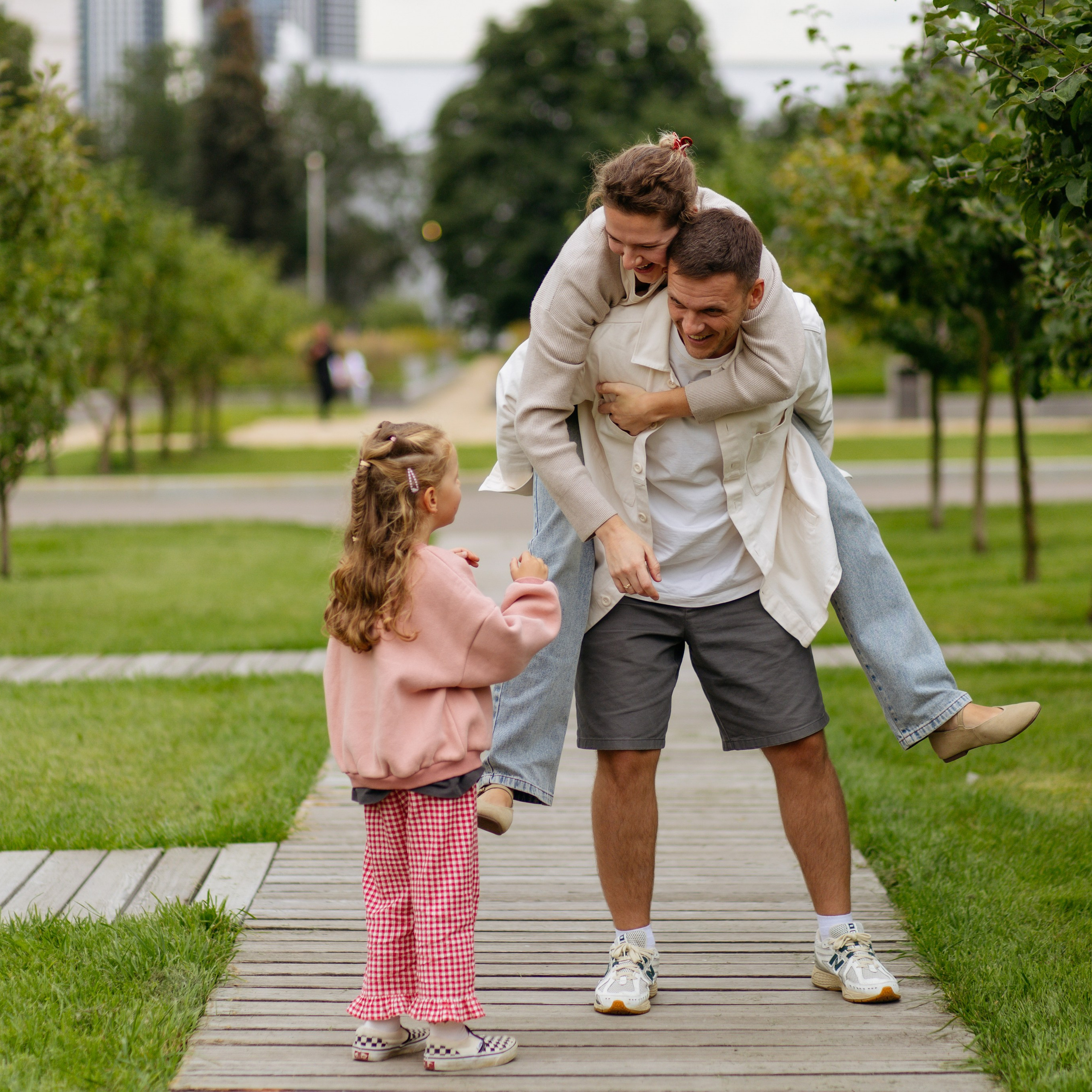 День рождения Василисы (дом, парк)
