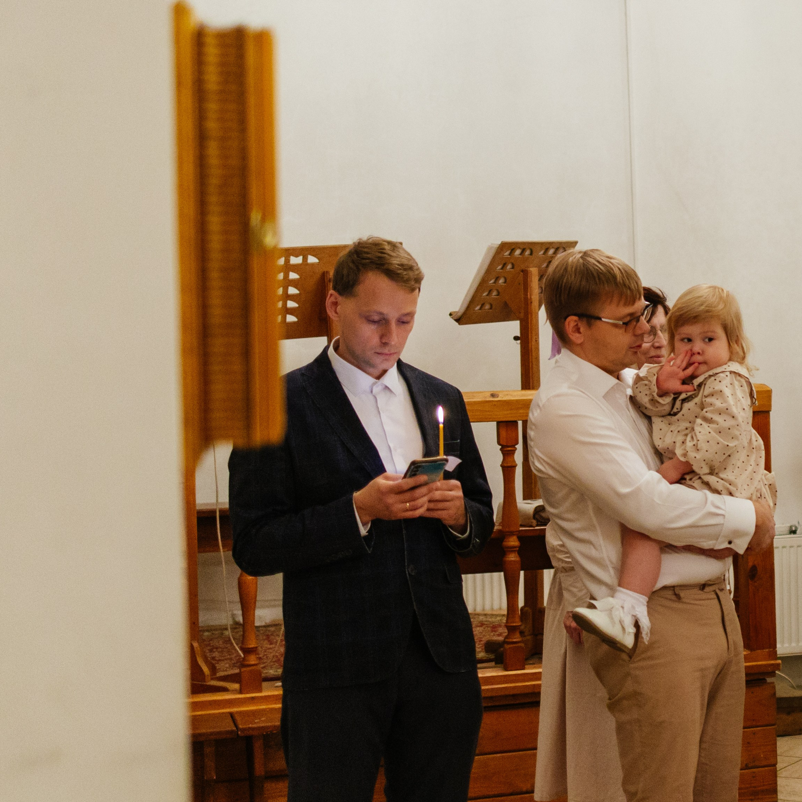 Крещение девочек