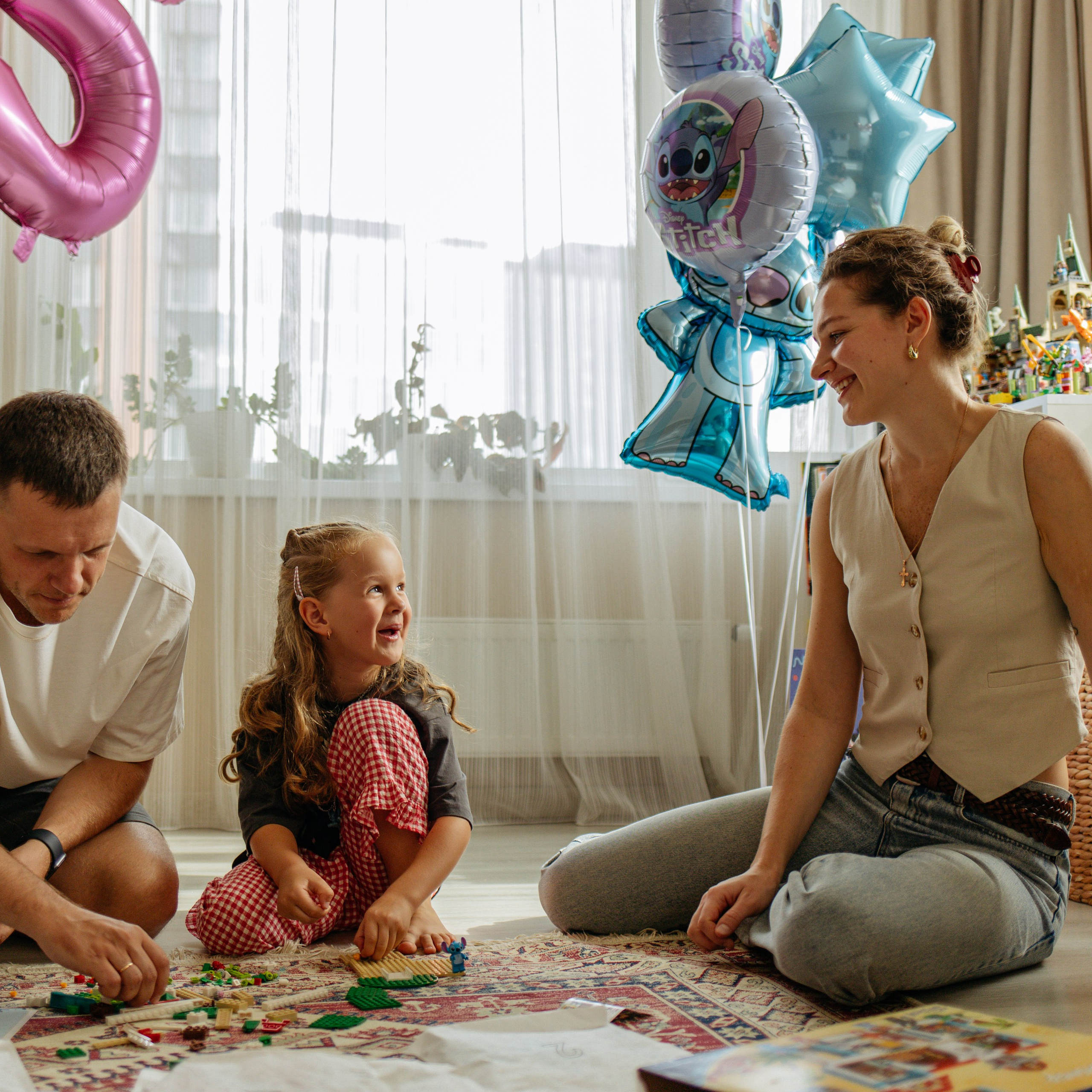 День рождения Василисы (дом, парк)