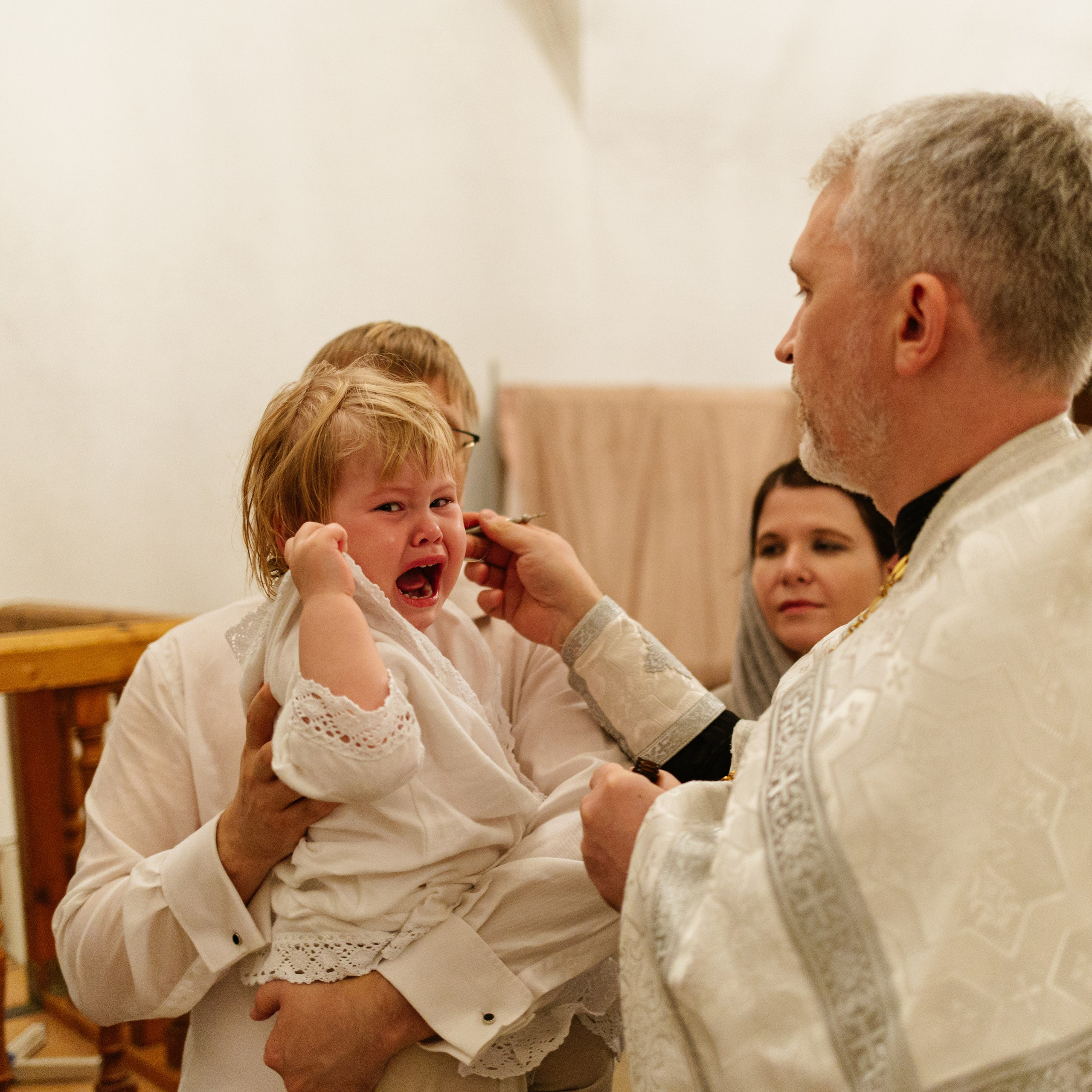 Крещение девочек