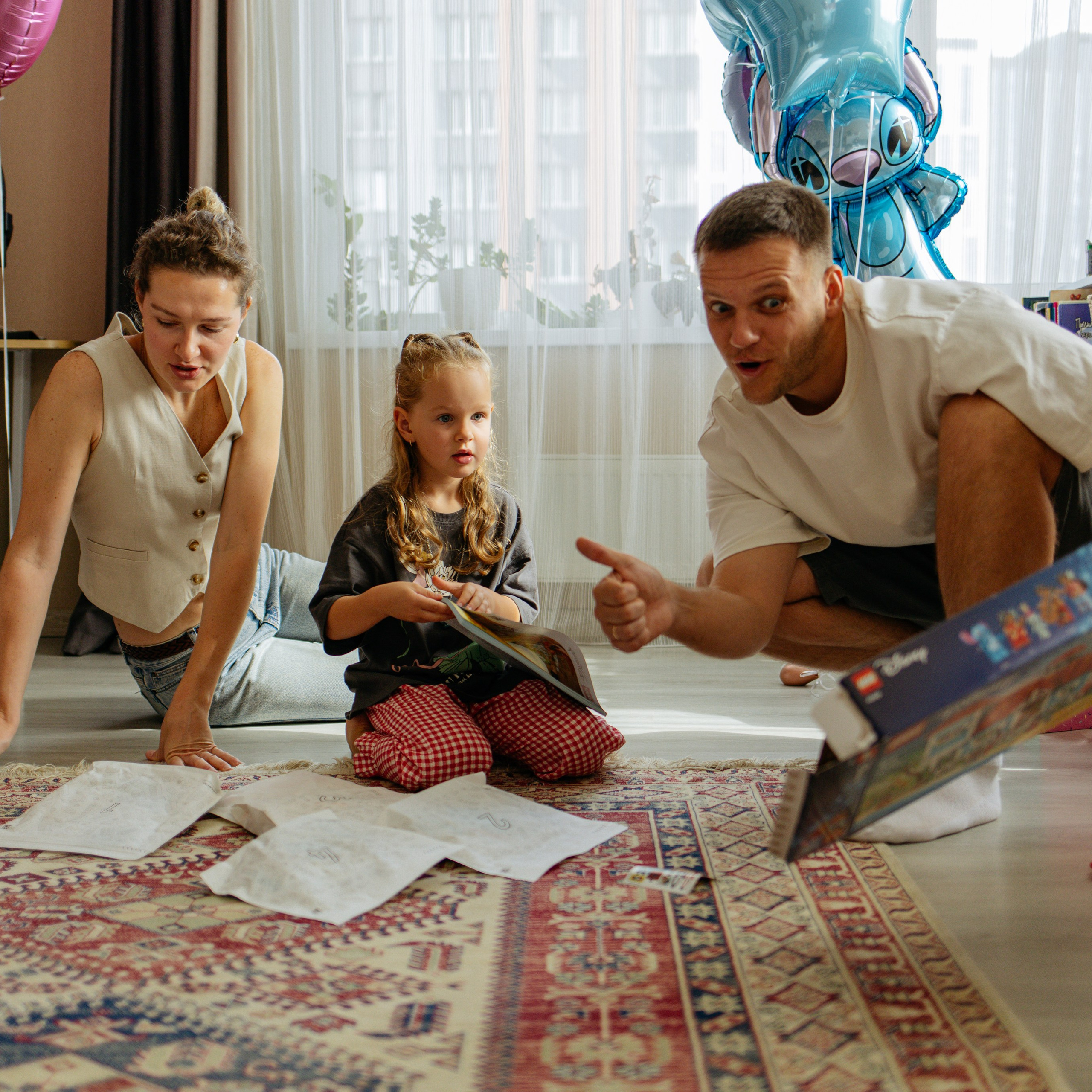 День рождения Василисы (дом, парк)