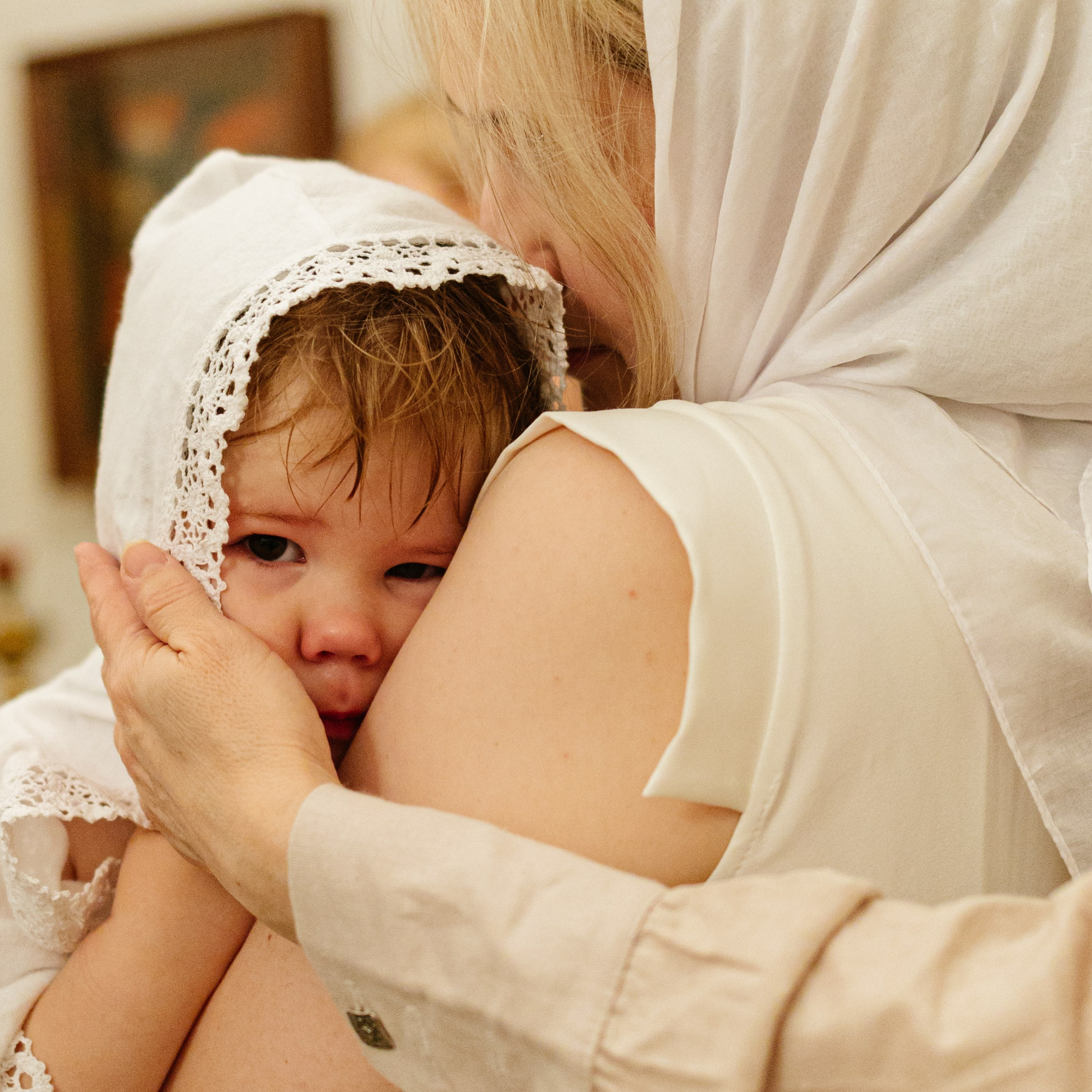 Крещение девочек