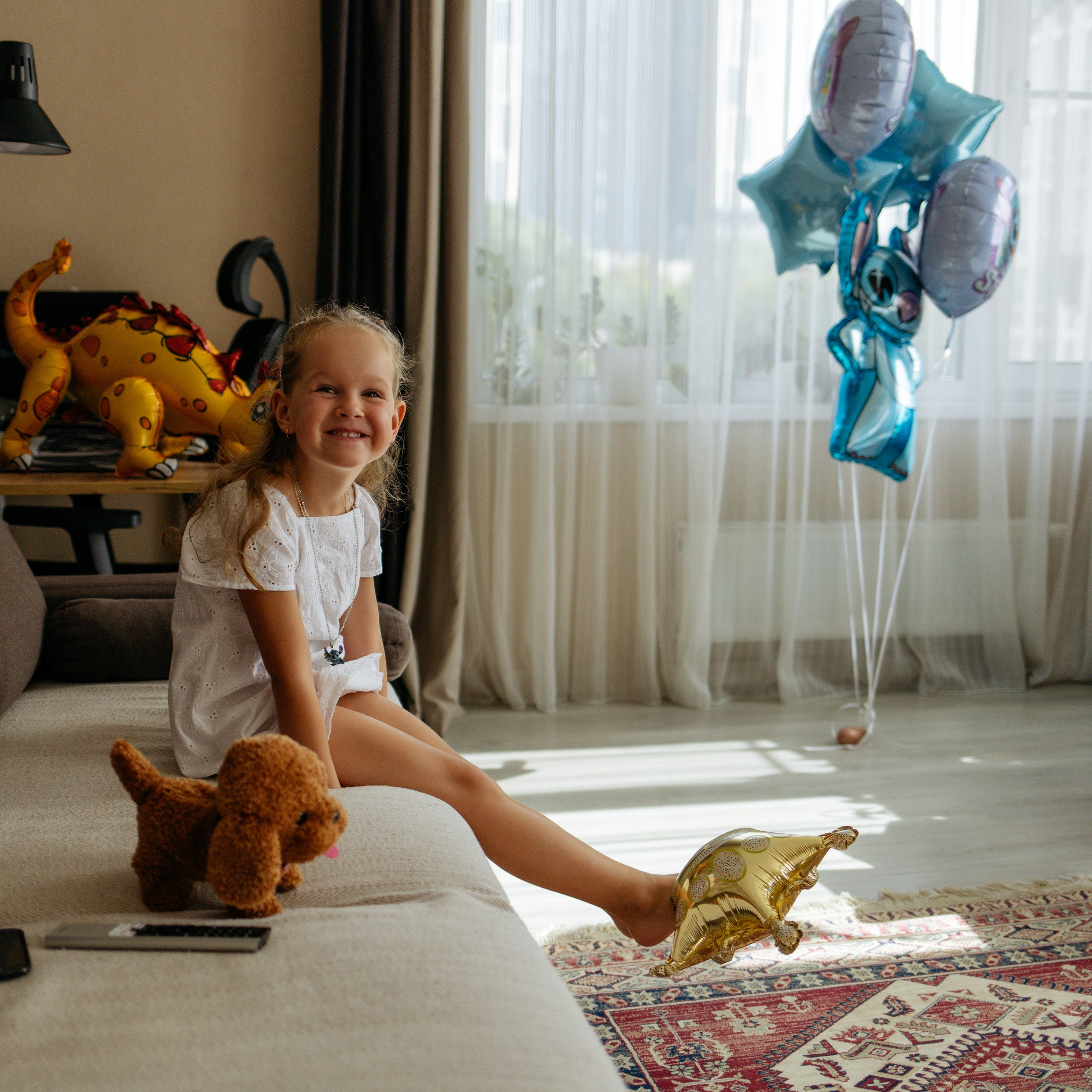 День рождения Василисы (дом, парк)