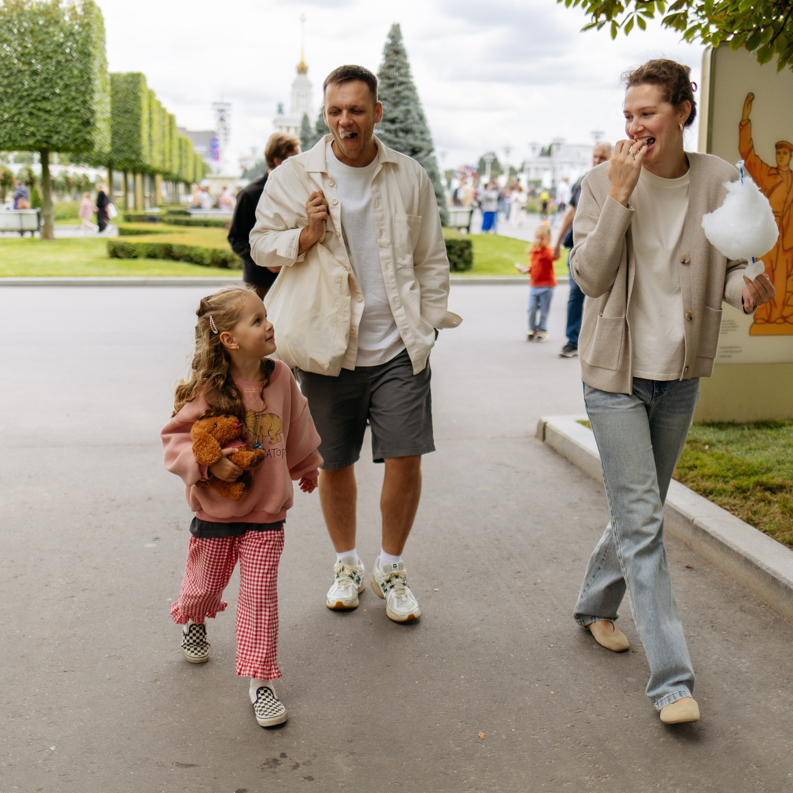 День рождения Василисы (дом, парк)