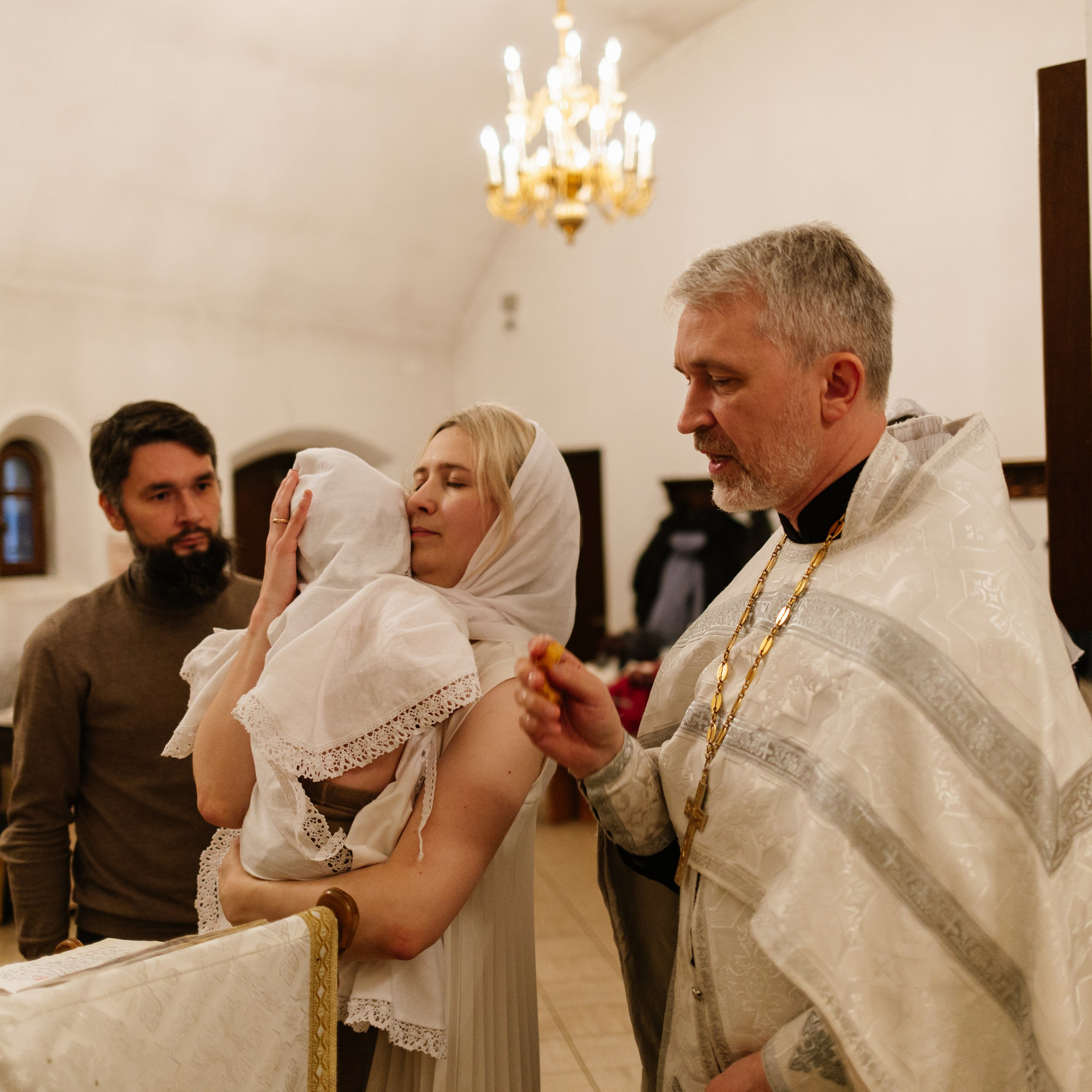 Крещение девочек