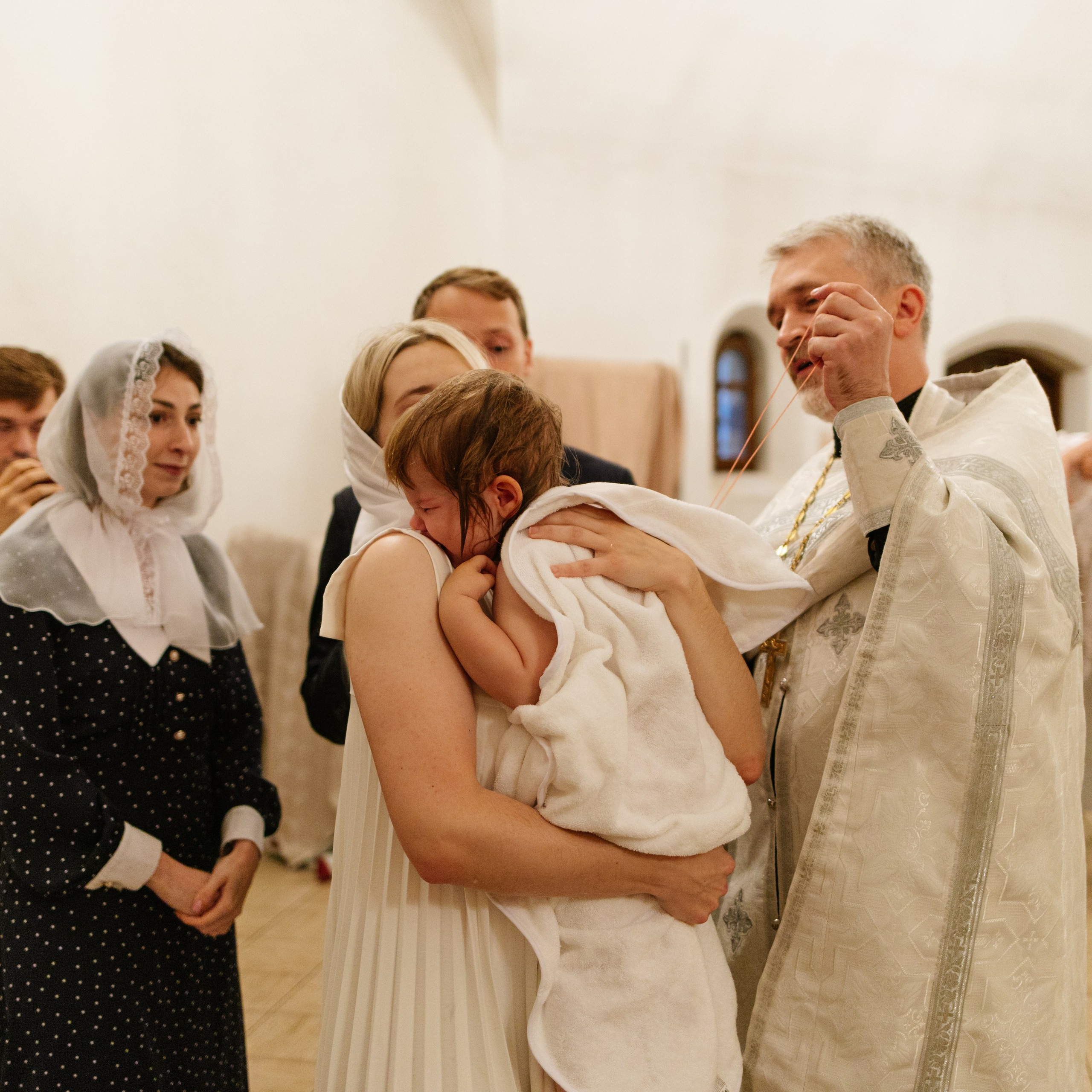 Крещение девочек