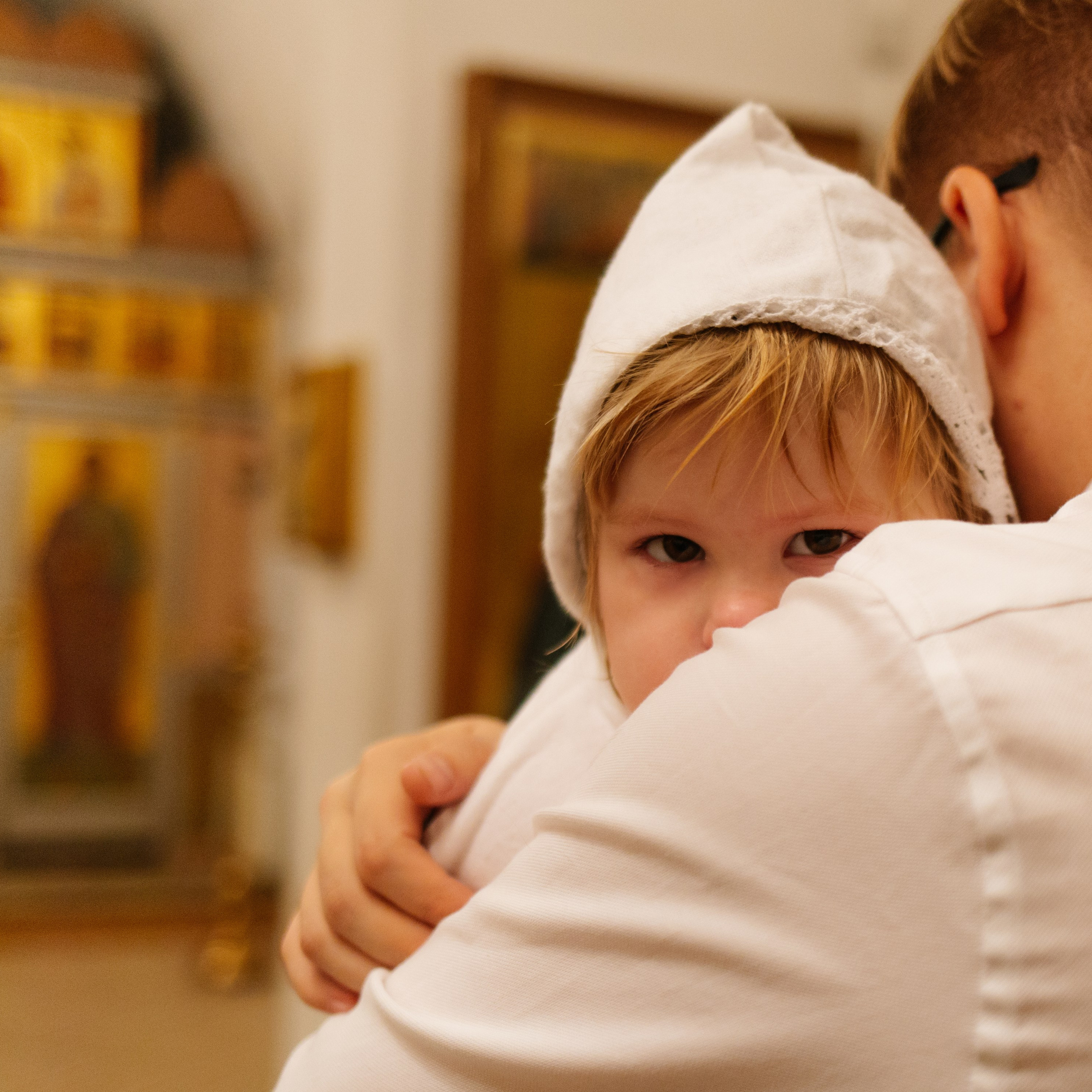 Крещение девочек