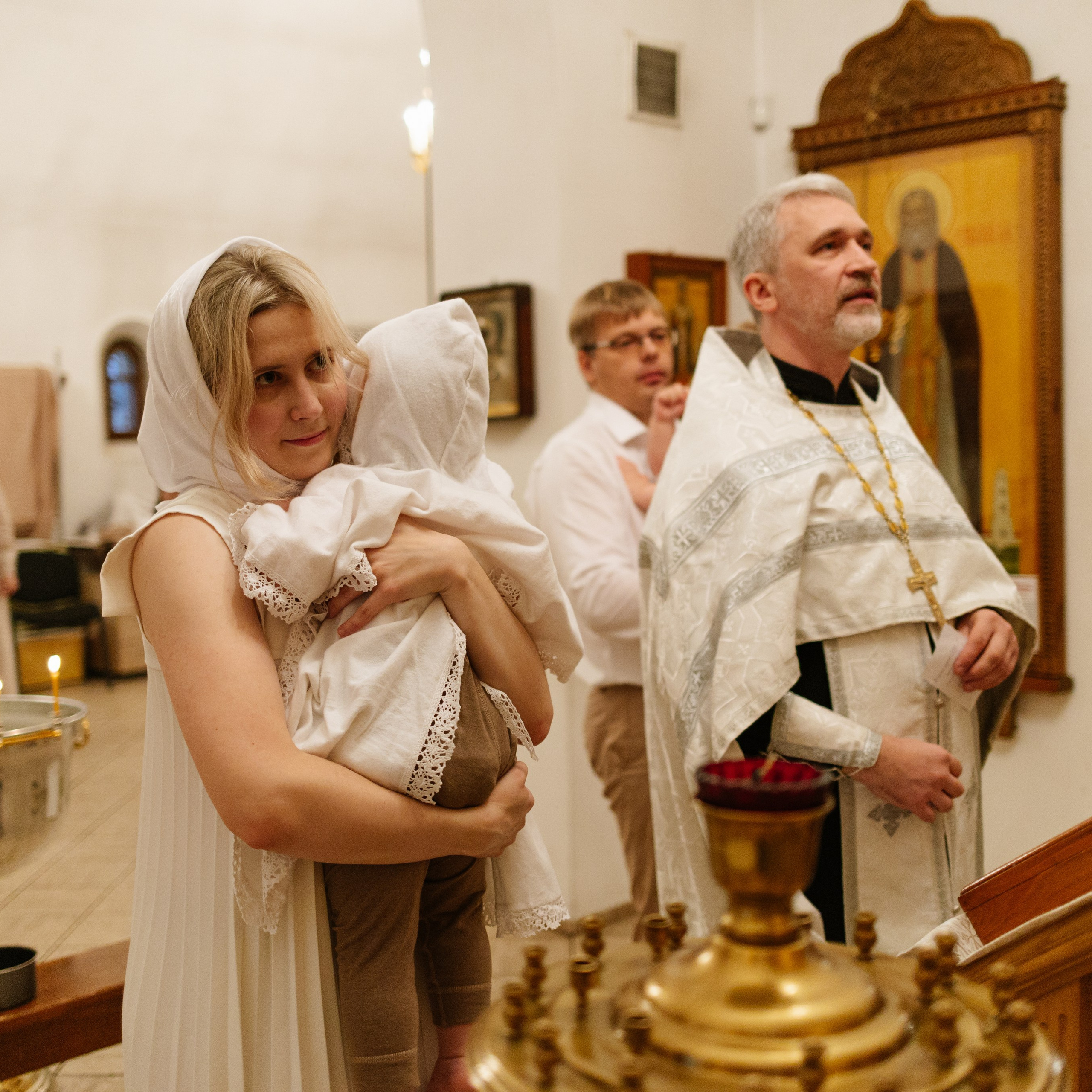 Крещение девочек