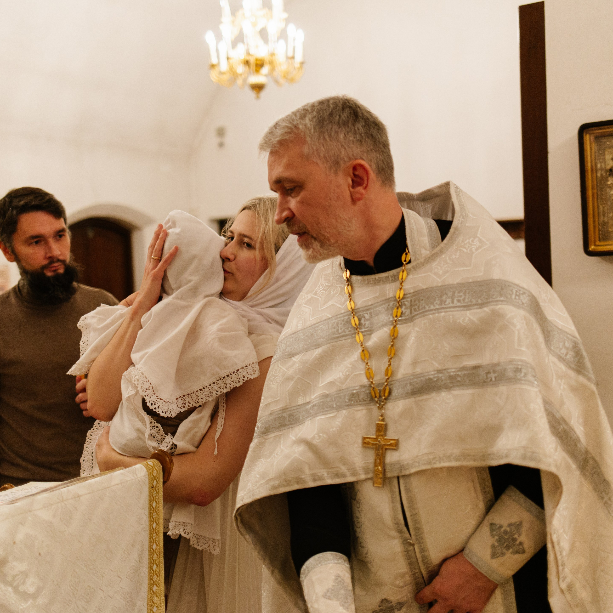 Крещение девочек