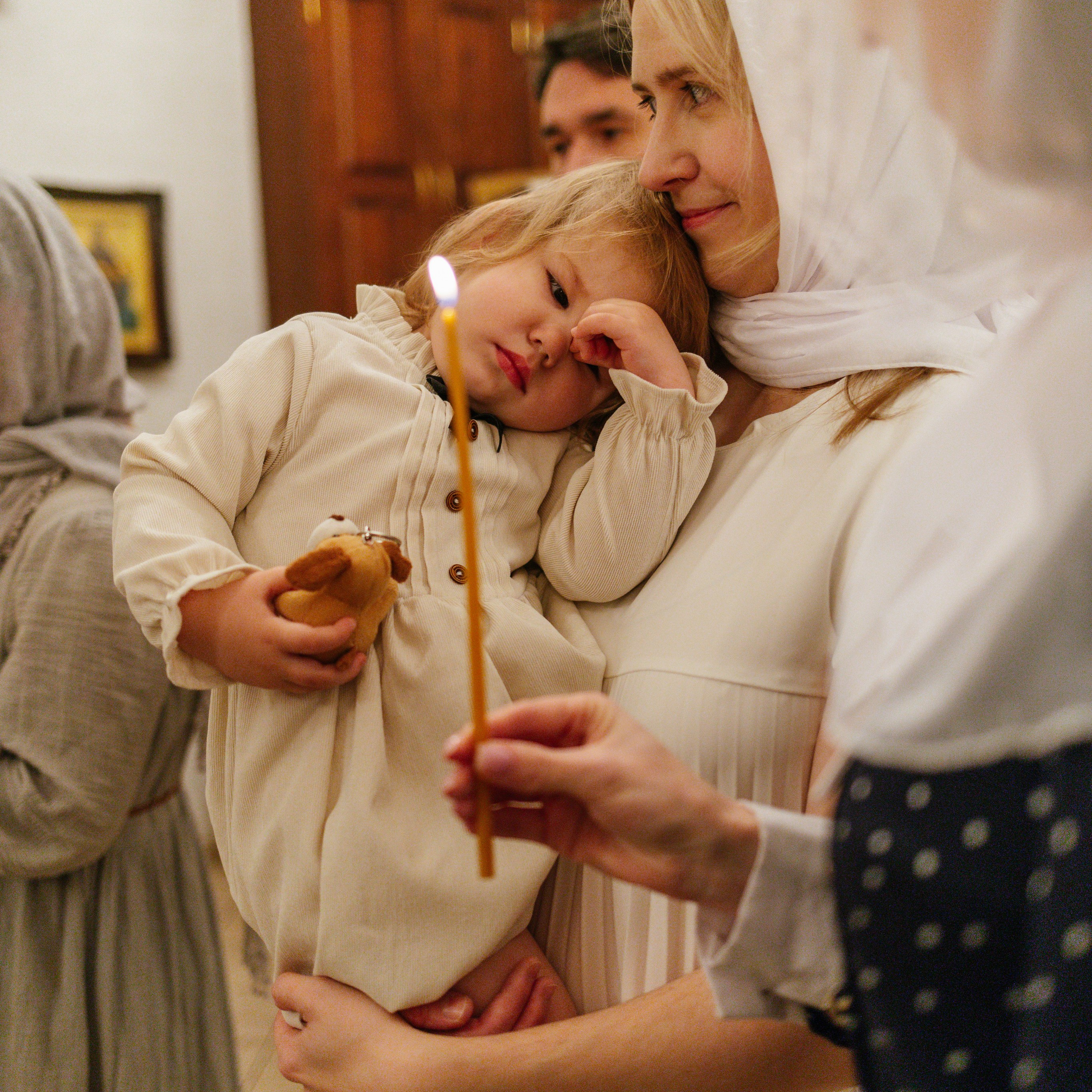 Крещение девочек