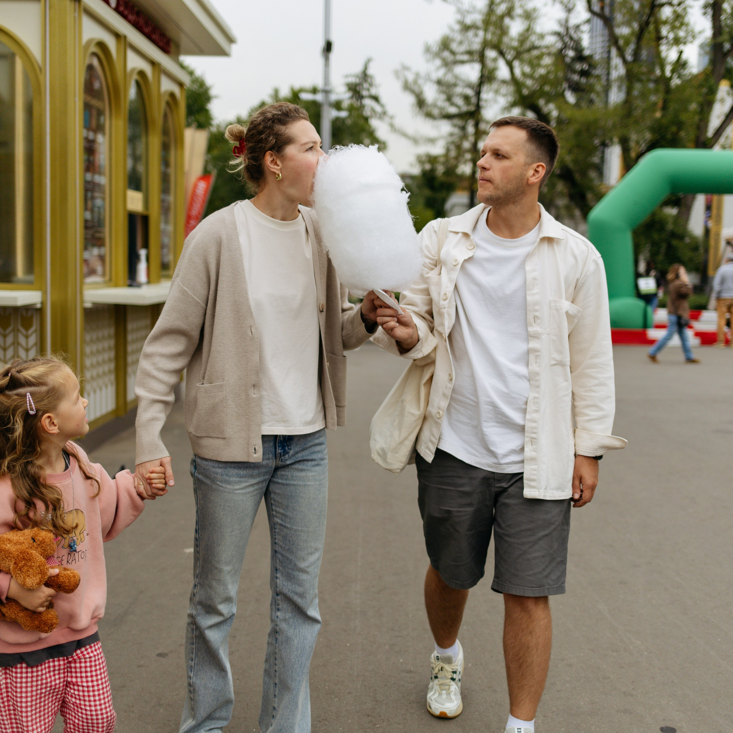 День рождения Василисы (дом, парк)