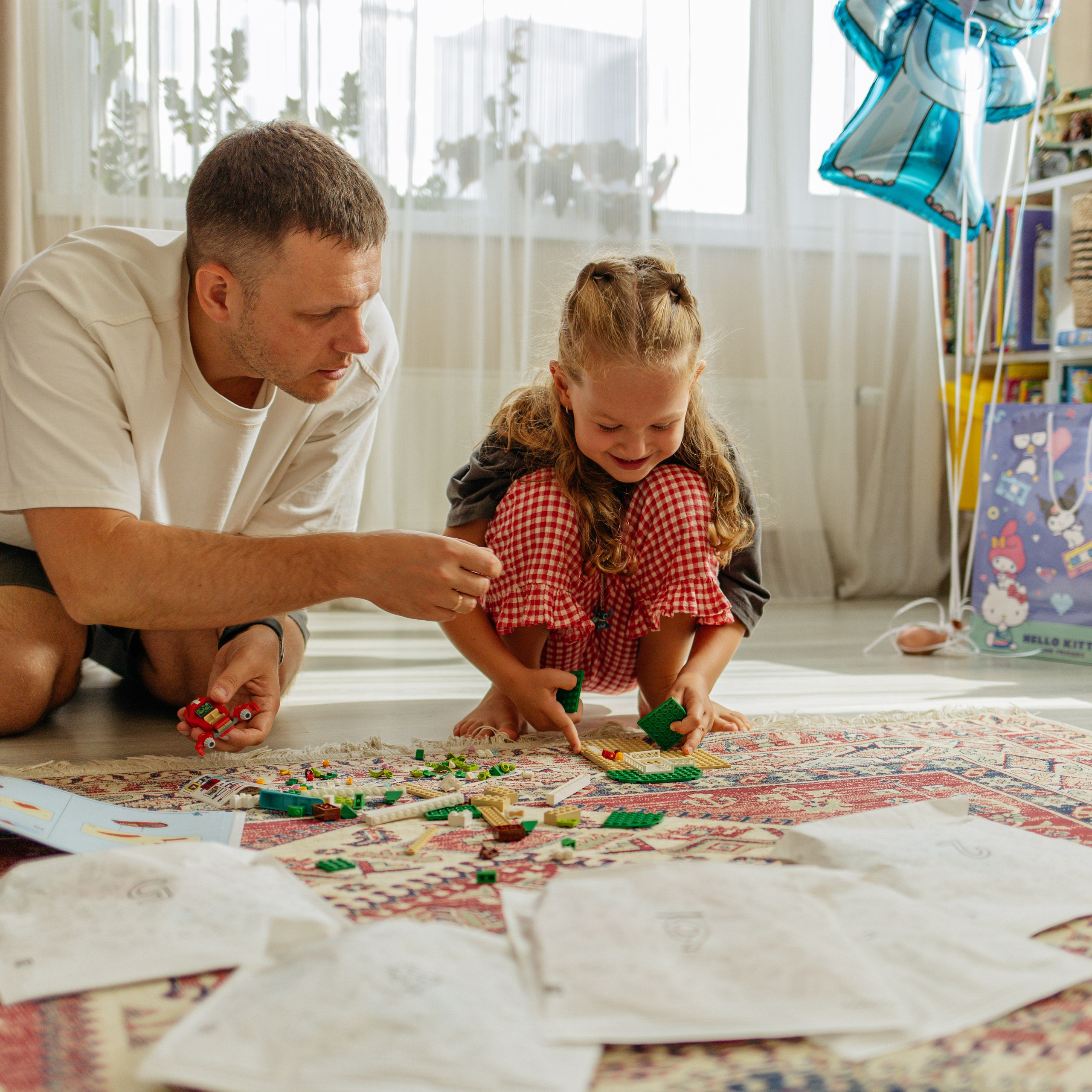 День рождения Василисы (дом, парк)