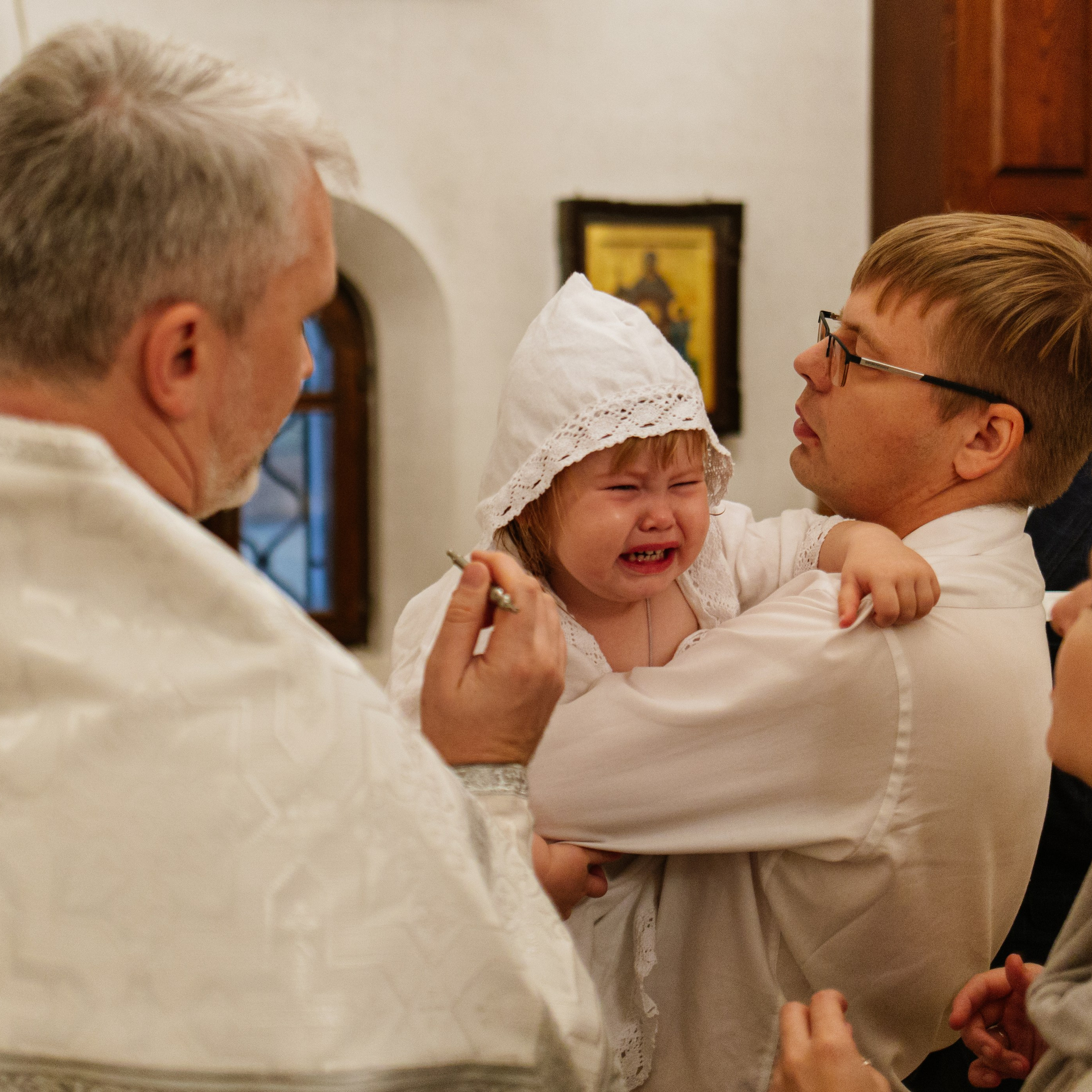 Крещение девочек