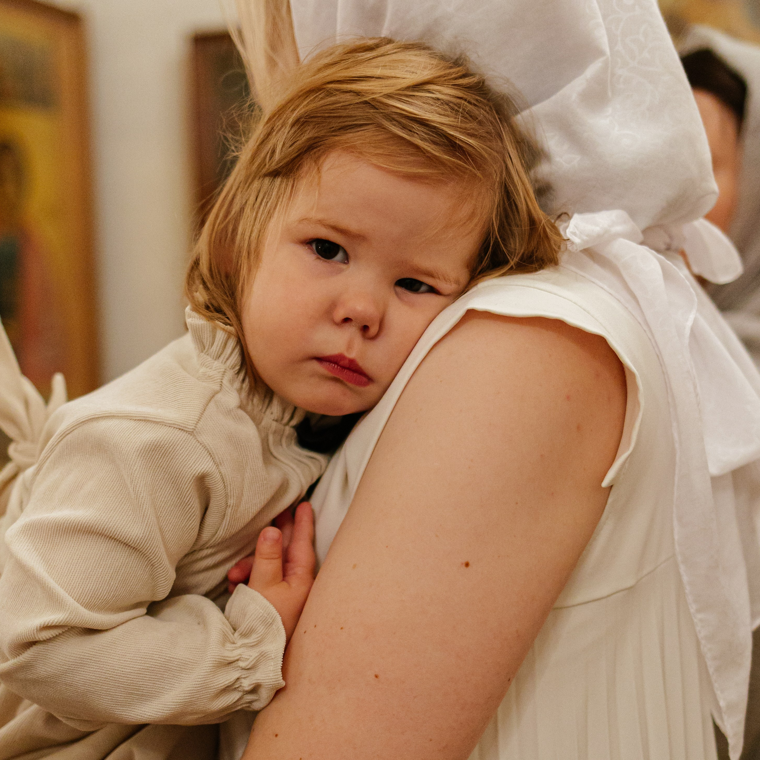 Крещение девочек