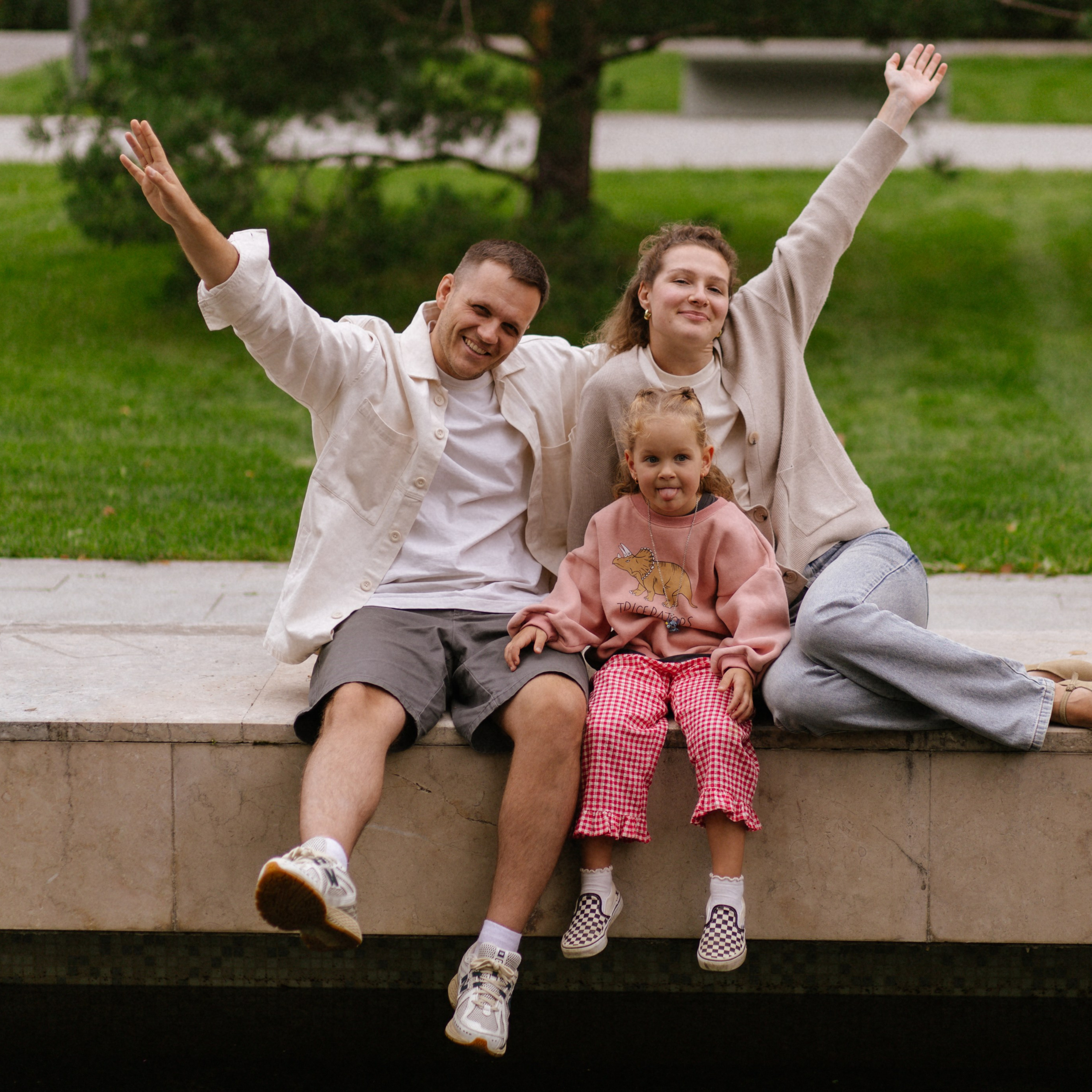 День рождения Василисы (дом, парк)