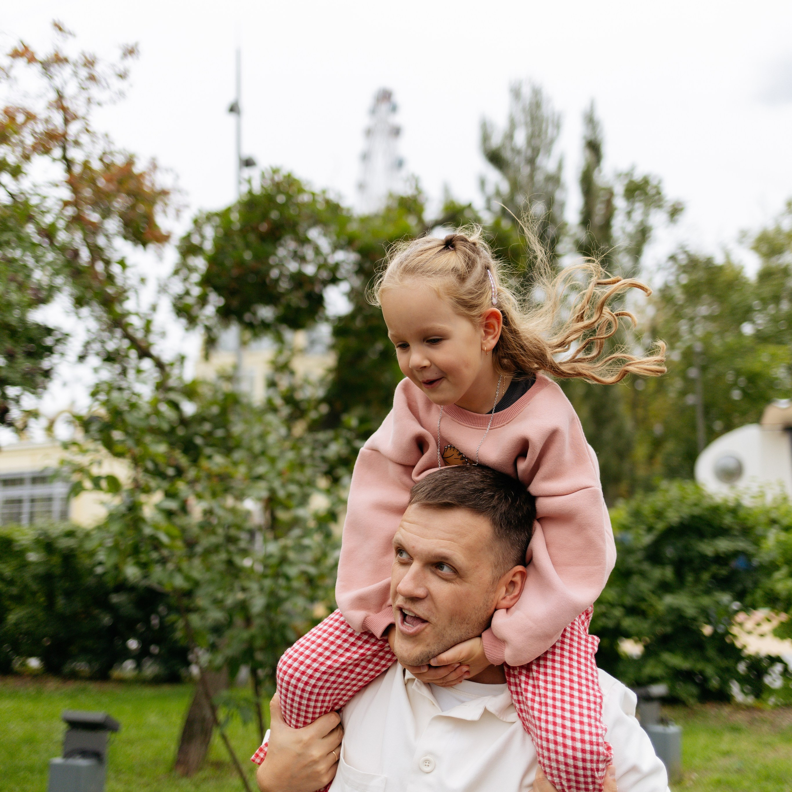 День рождения Василисы (дом, парк)