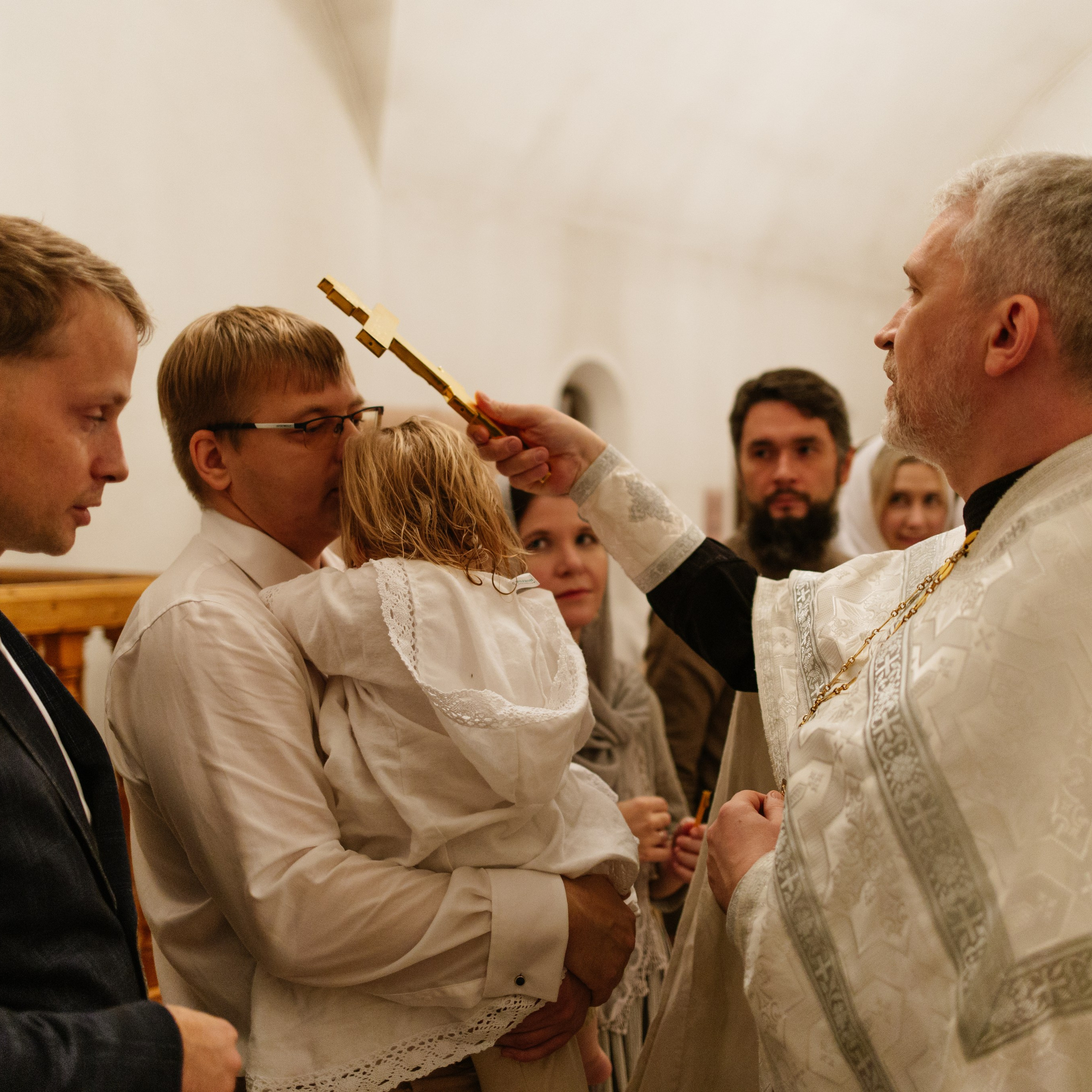 Крещение девочек