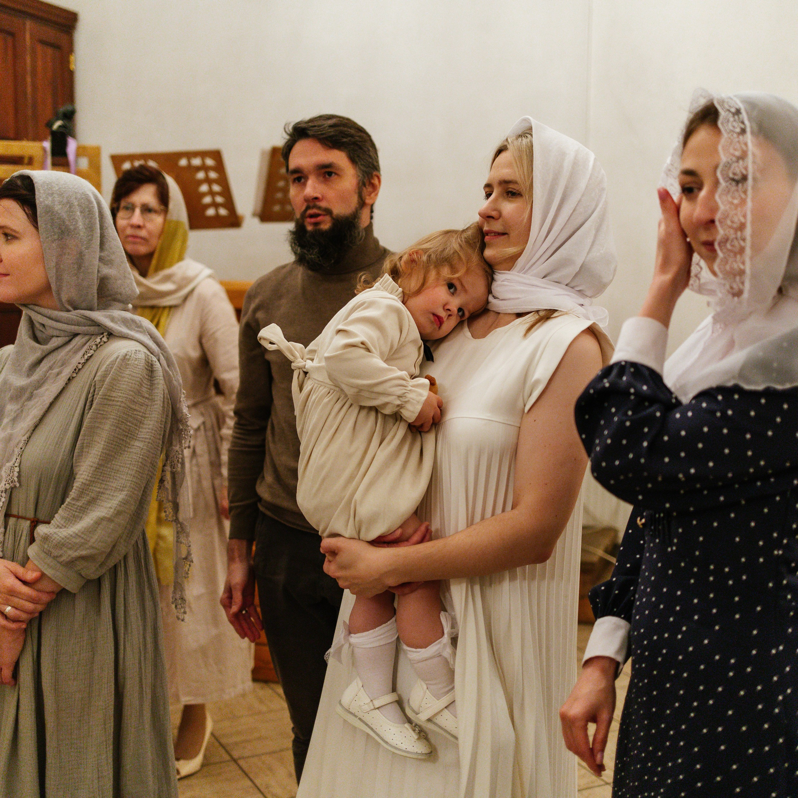 Крещение девочек