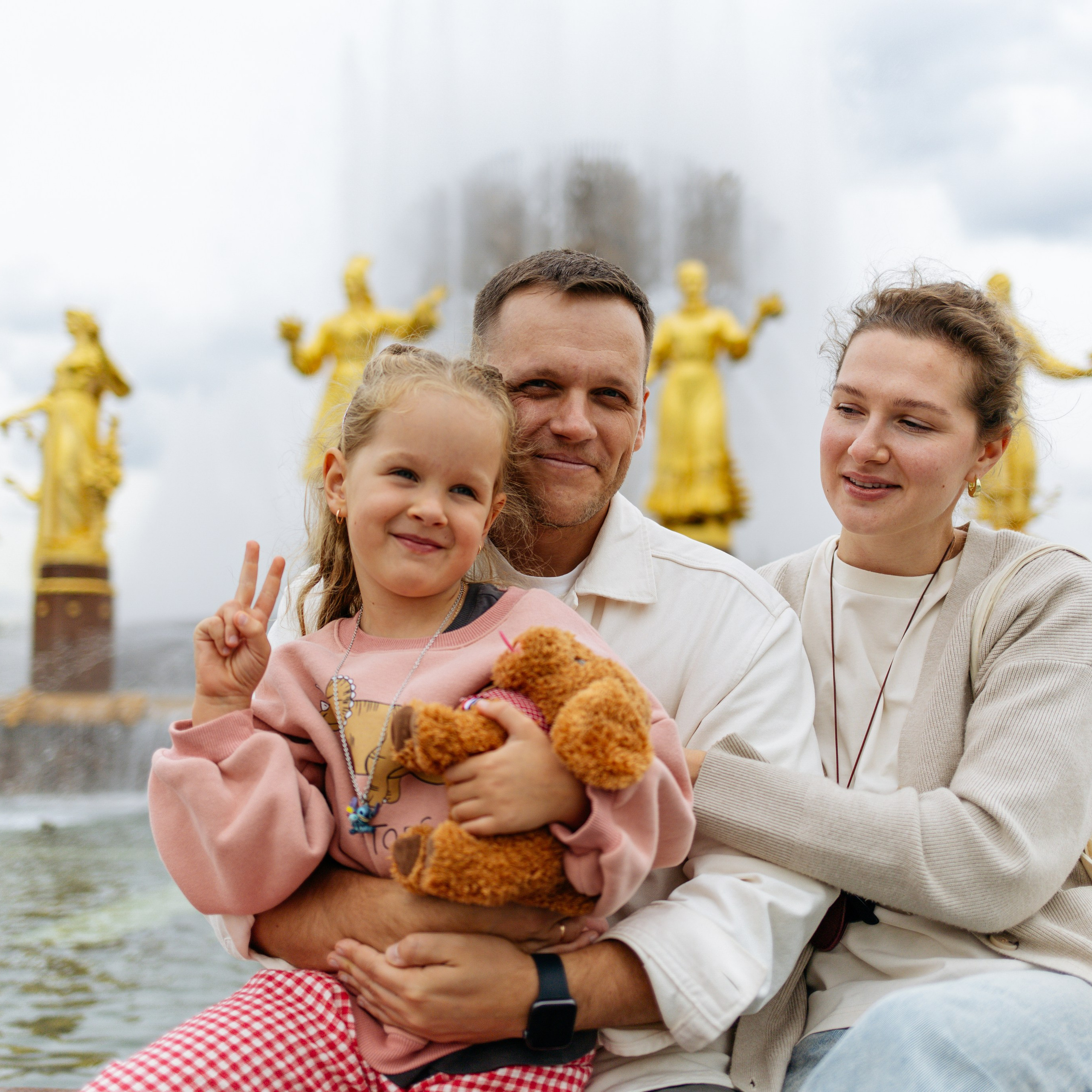 День рождения Василисы (дом, парк)