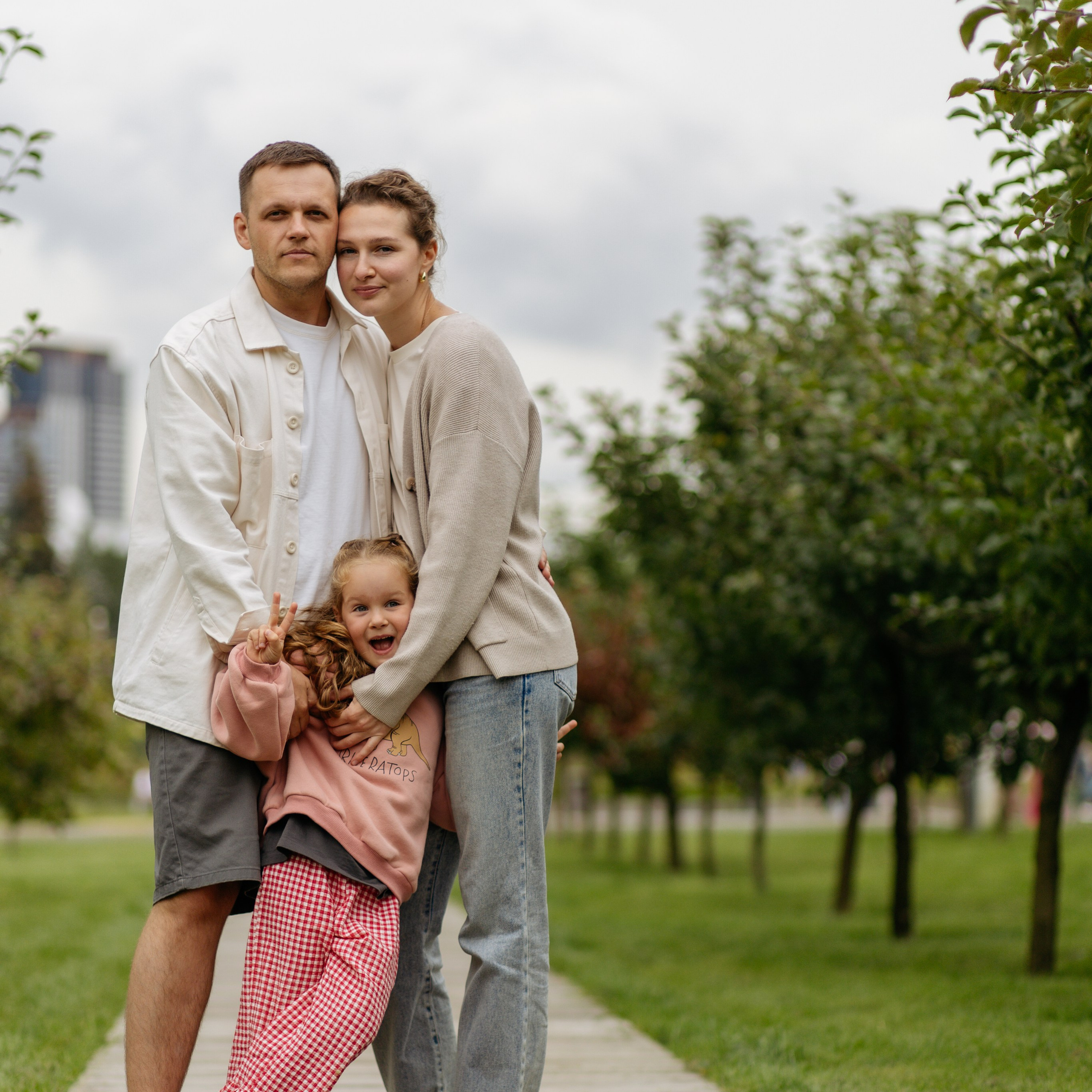 День рождения Василисы (дом, парк)