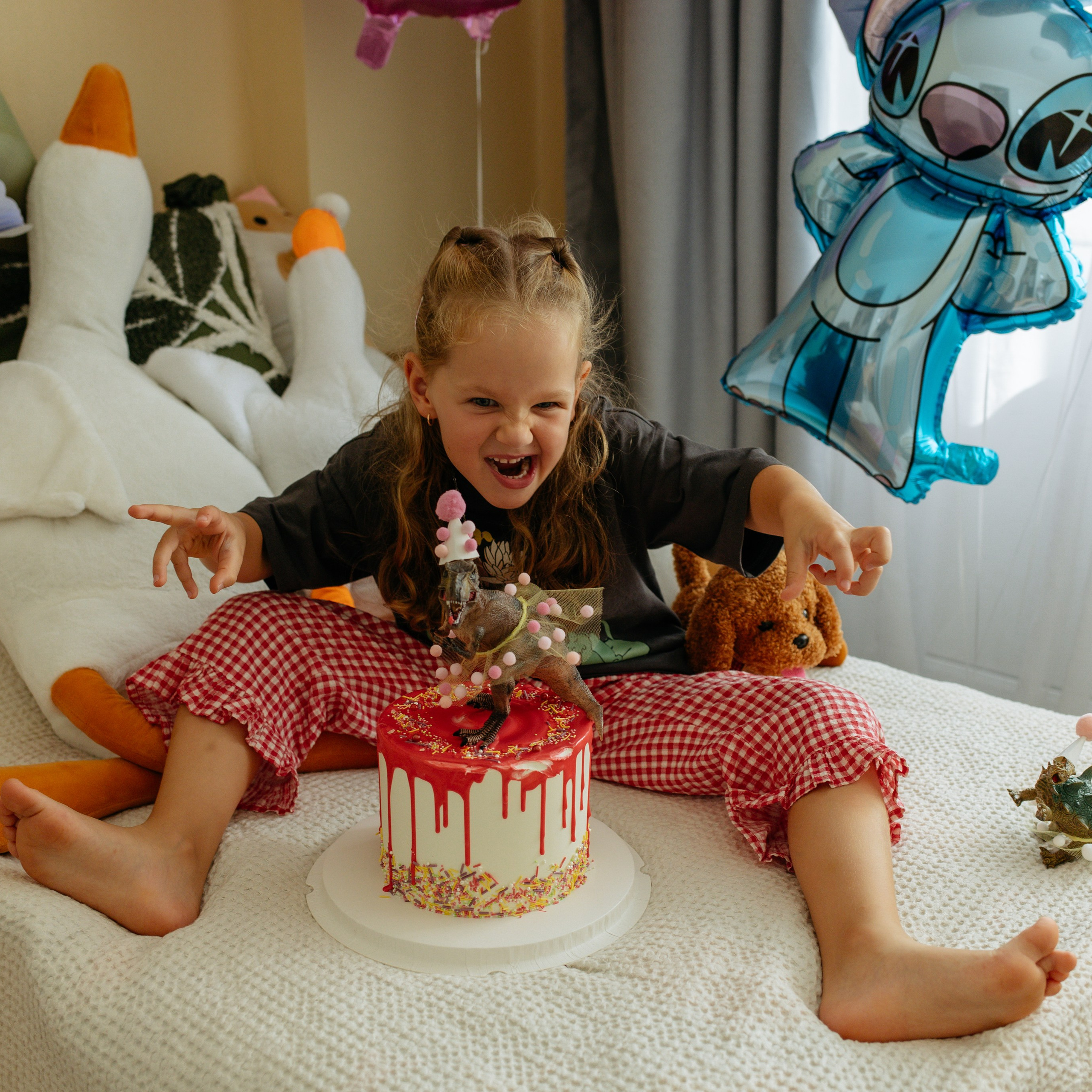 День рождения Василисы (дом, парк)