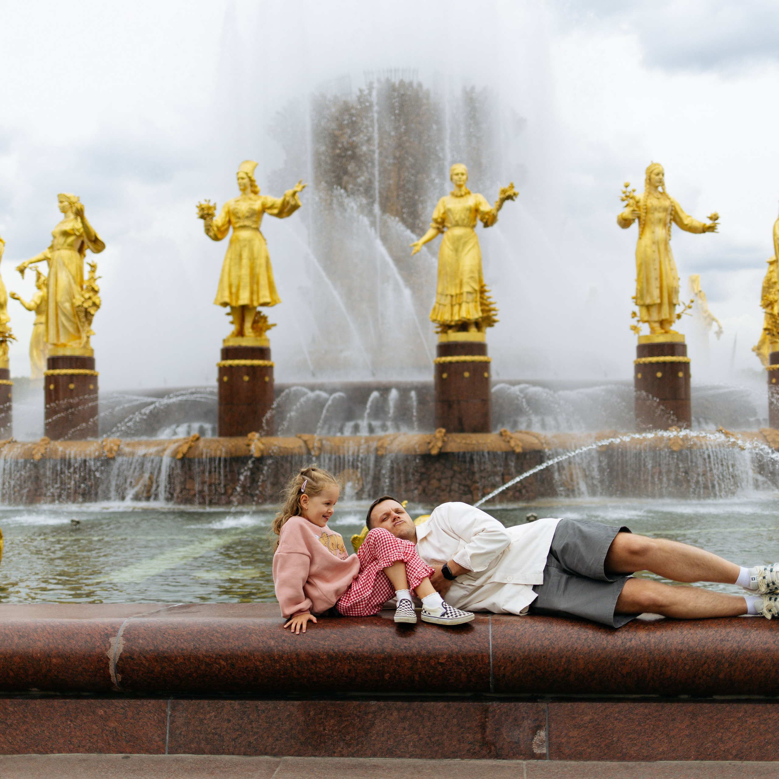 День рождения Василисы (дом, парк)