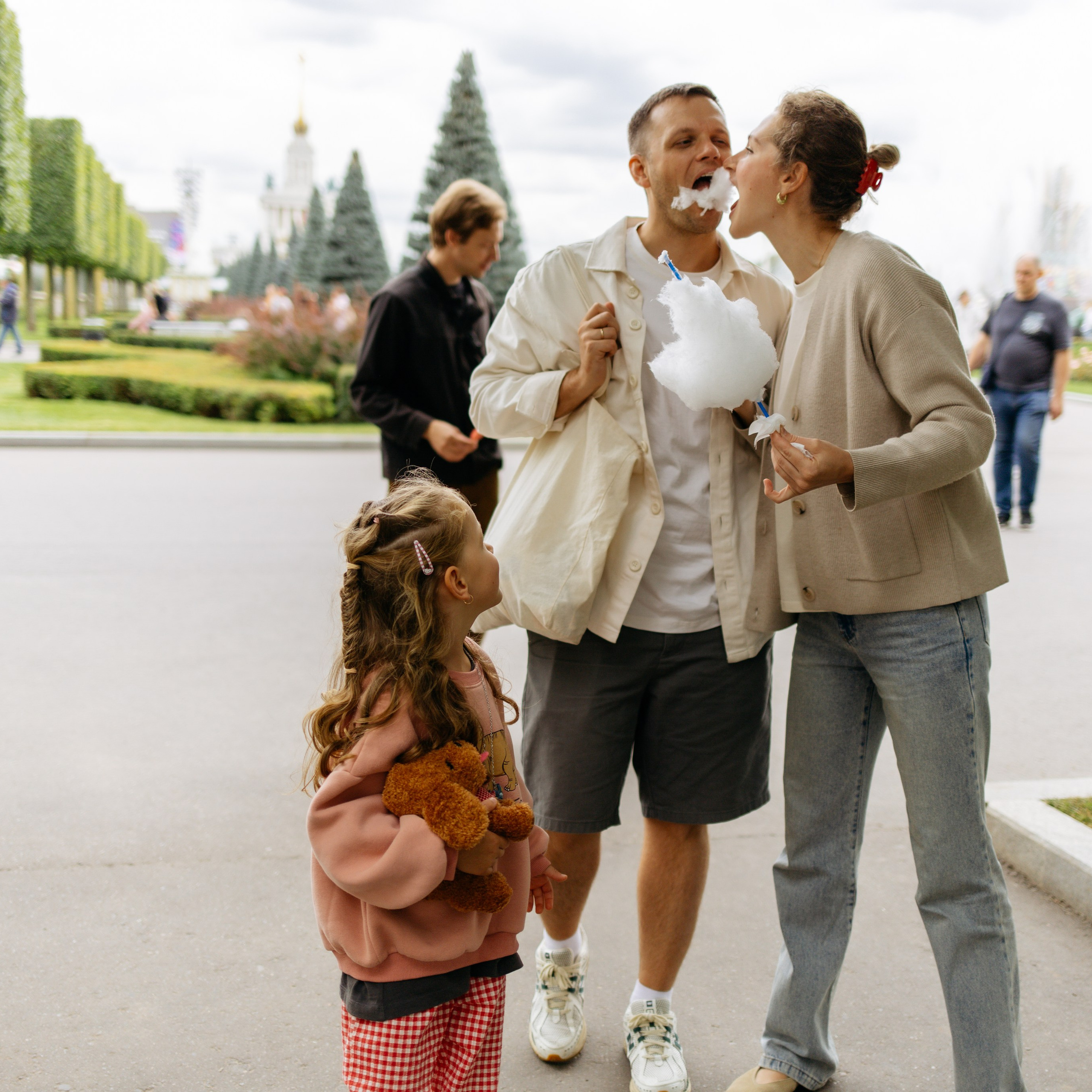 День рождения Василисы (дом, парк)