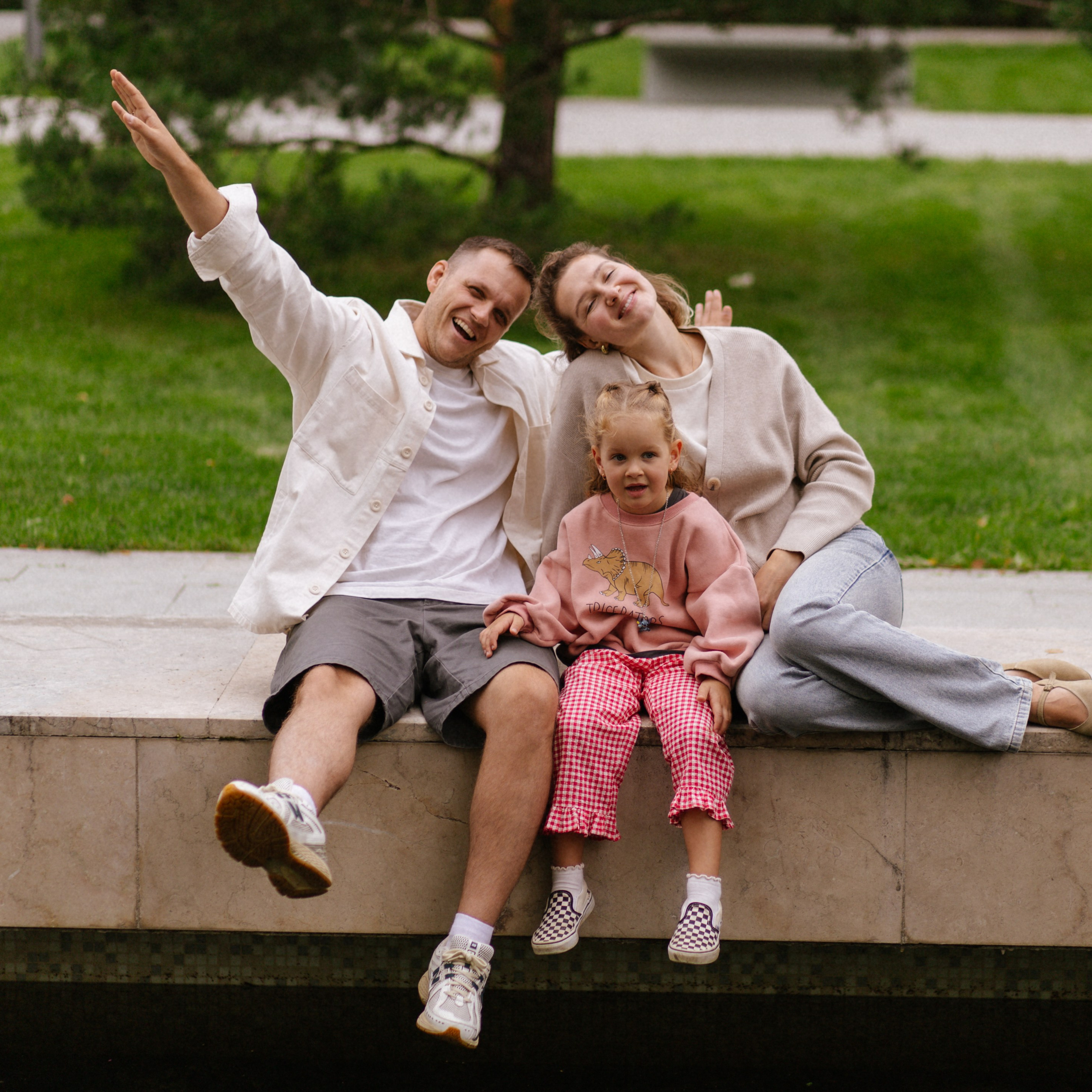 День рождения Василисы (дом, парк)