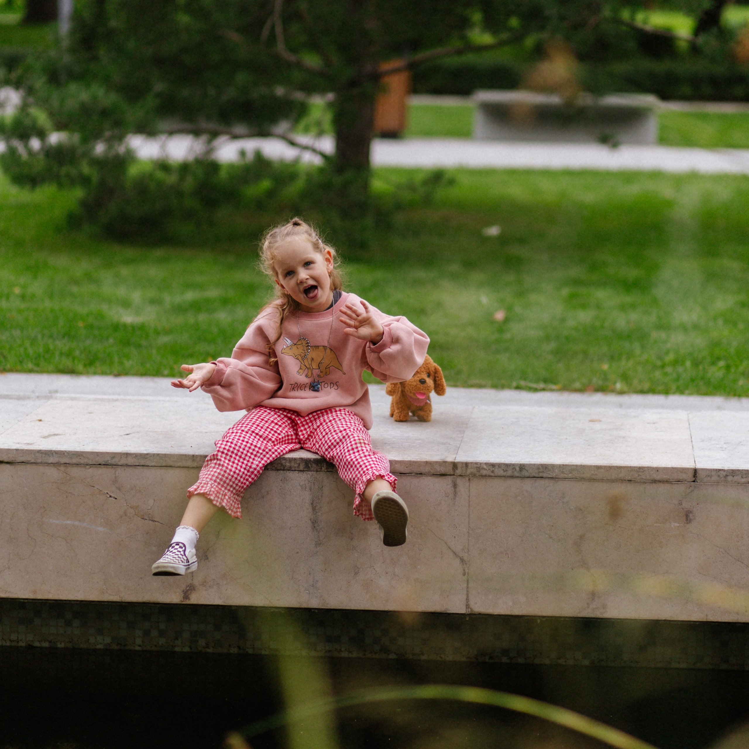 День рождения Василисы (дом, парк)