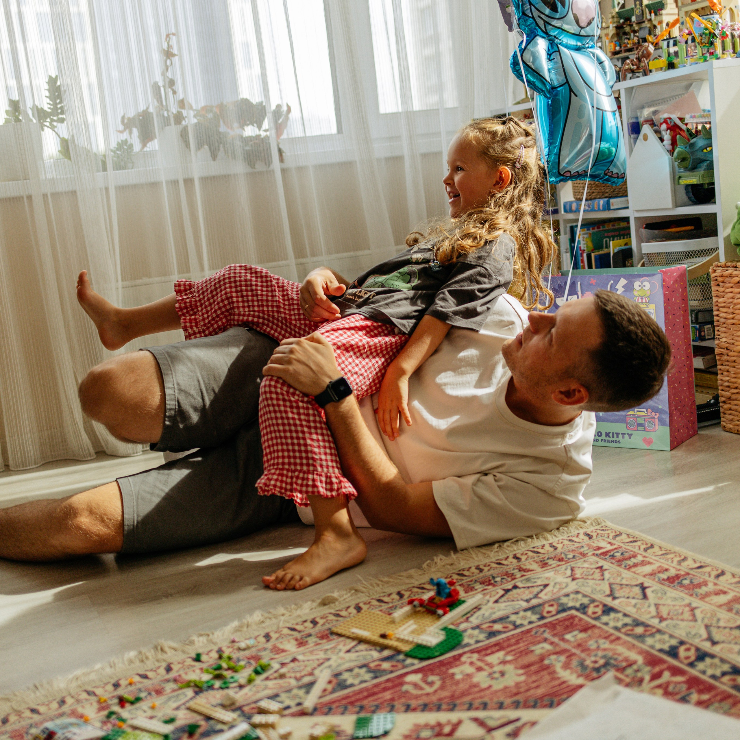 День рождения Василисы (дом, парк)