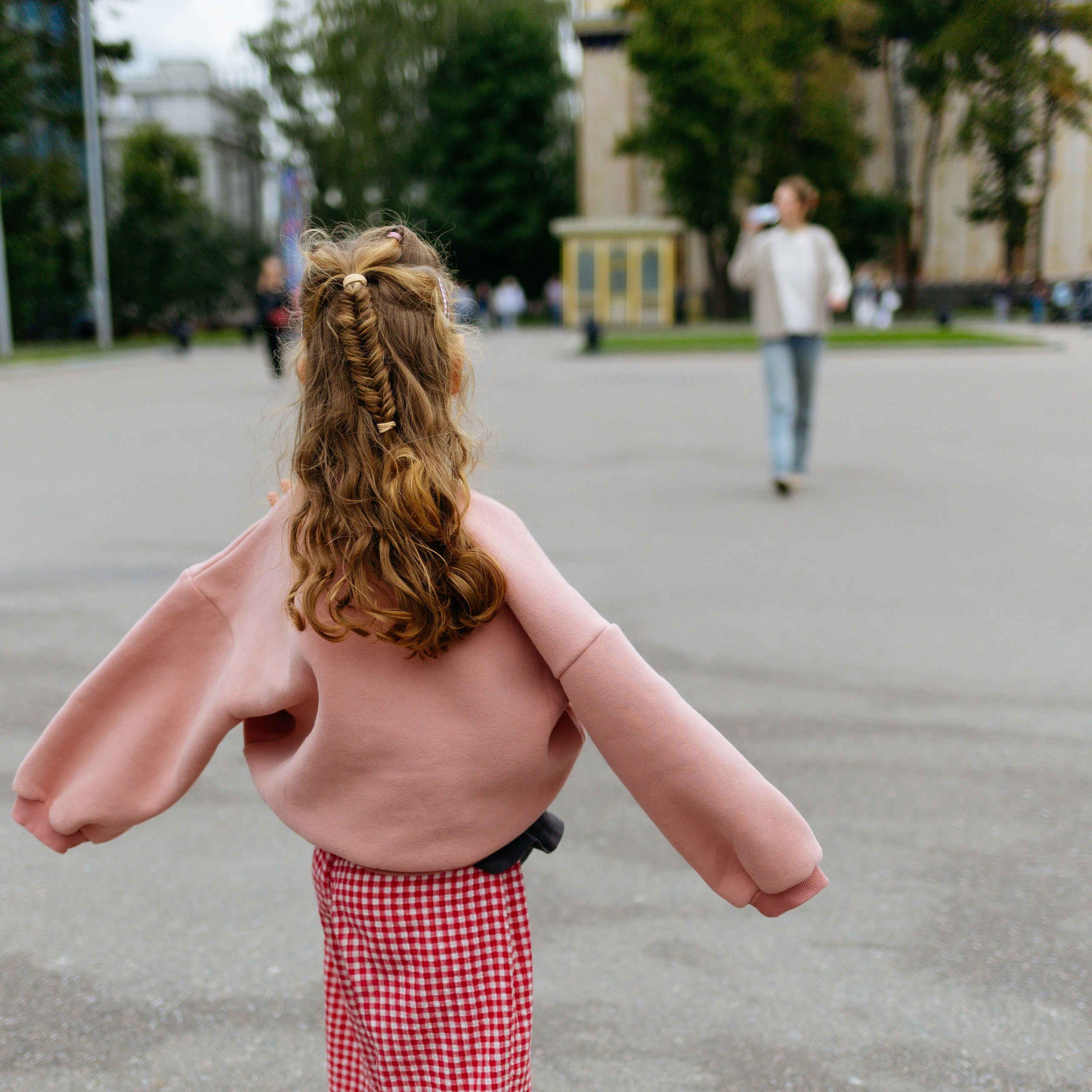 День рождения Василисы (дом, парк)