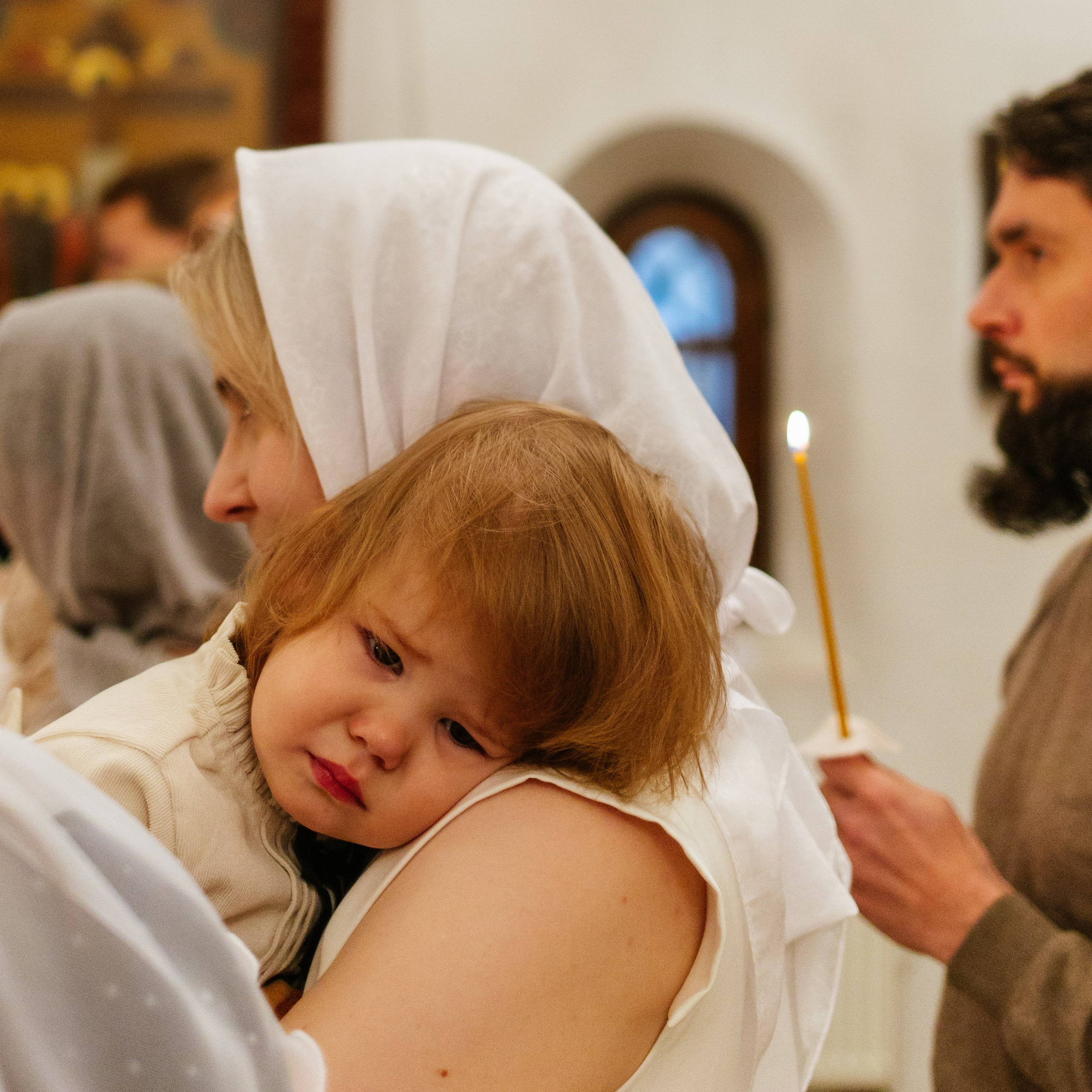 Крещение девочек