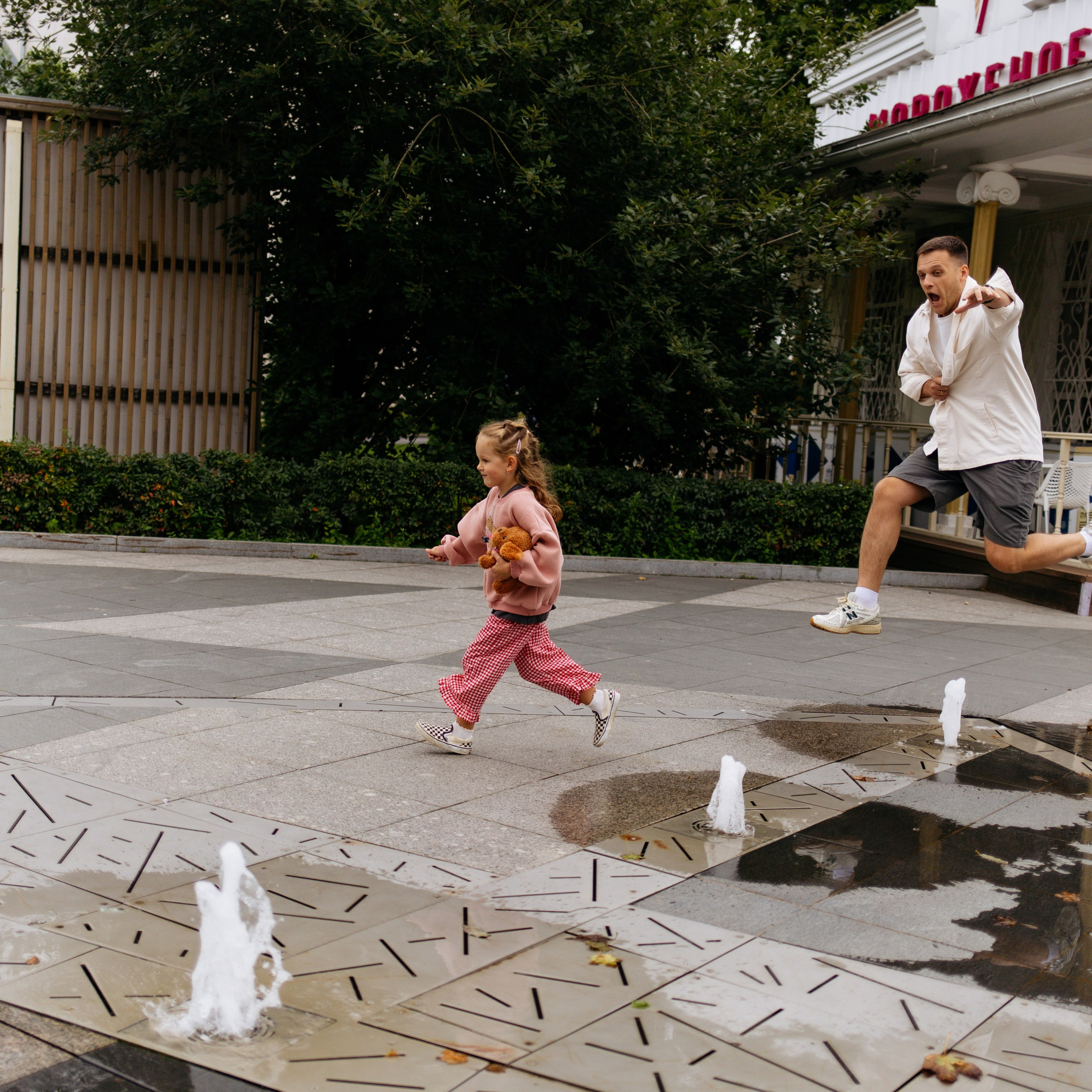 День рождения Василисы (дом, парк)