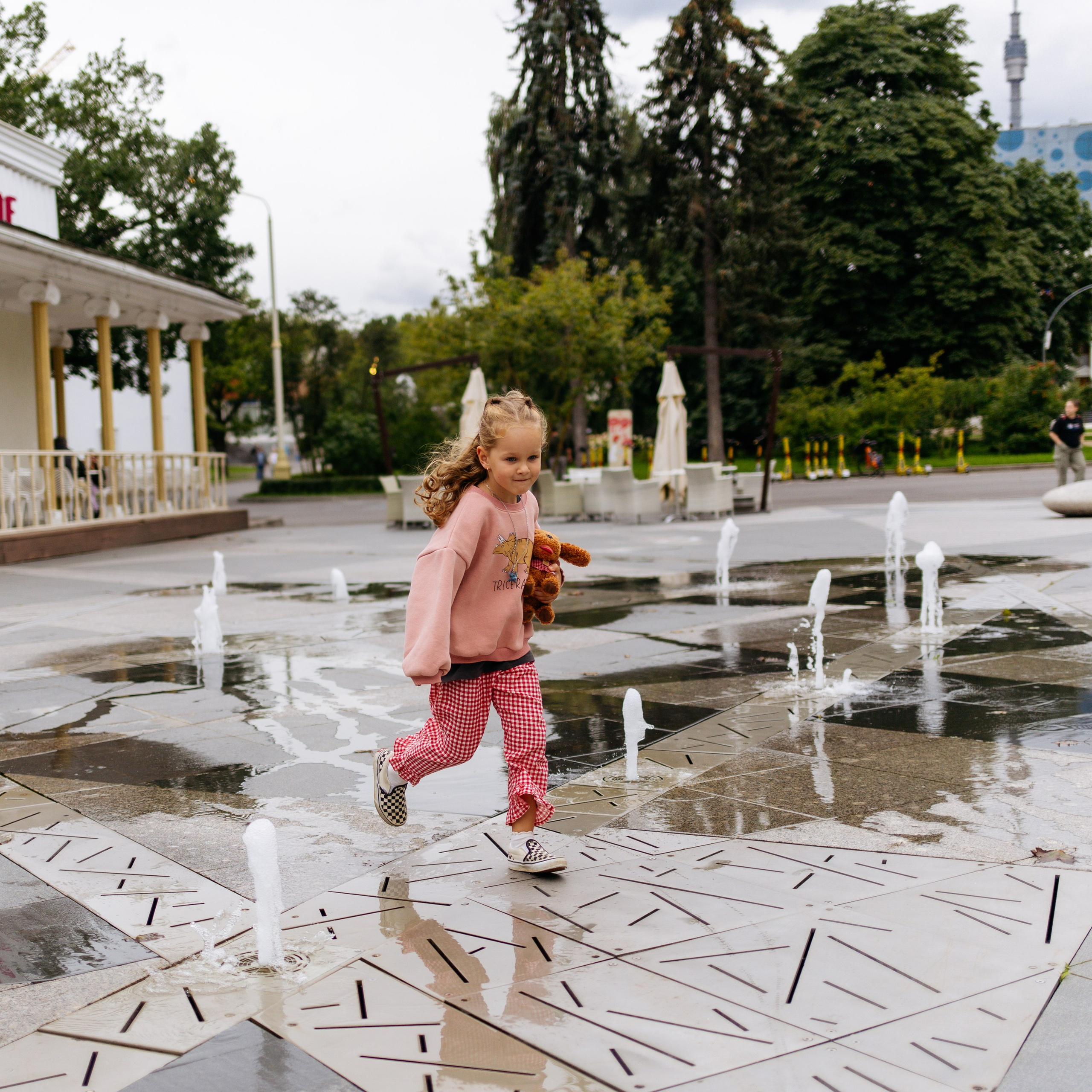 День рождения Василисы (дом, парк)