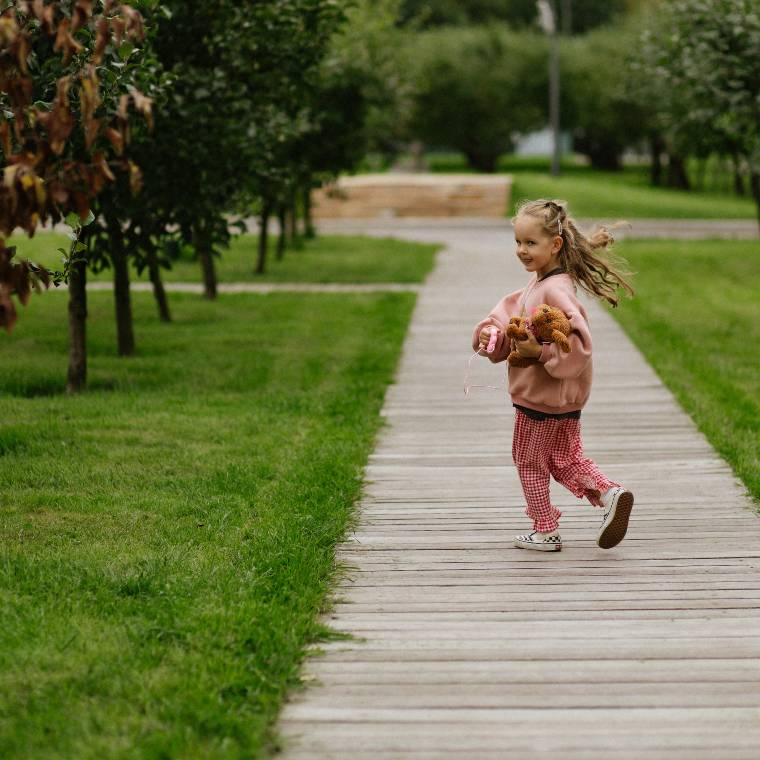День рождения Василисы (дом, парк)