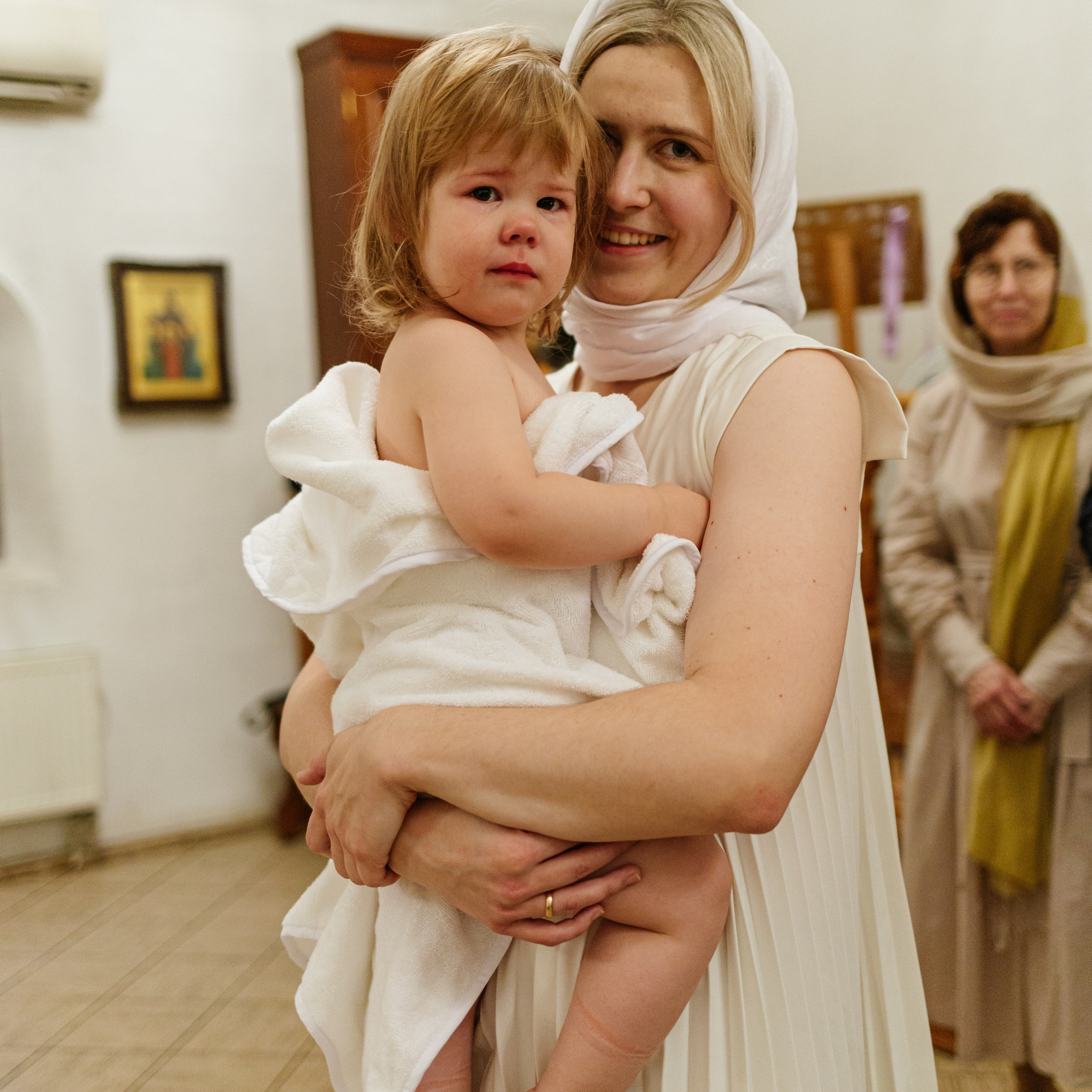 Крещение девочек