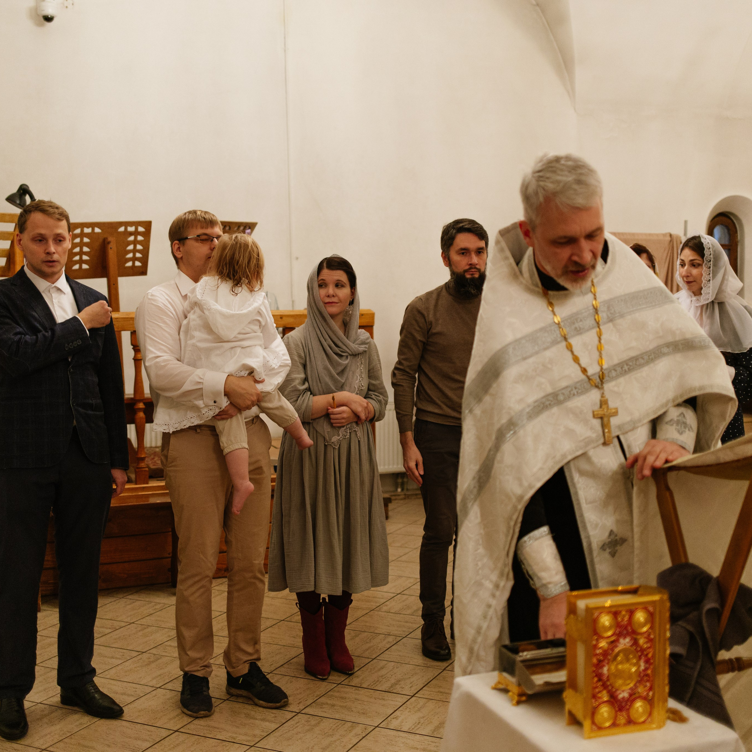 Крещение девочек